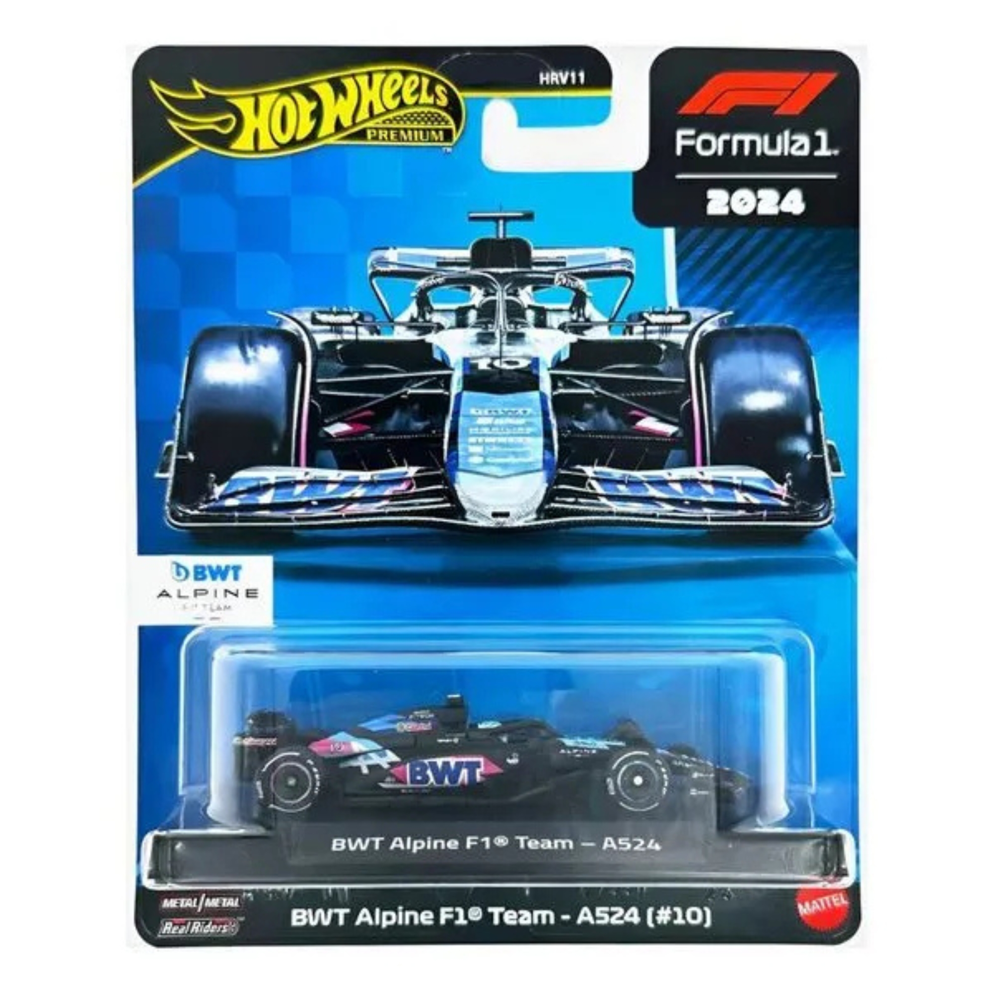 Hot Wheels Carrinhos Formula 1 HRV11 Mattel - 916856