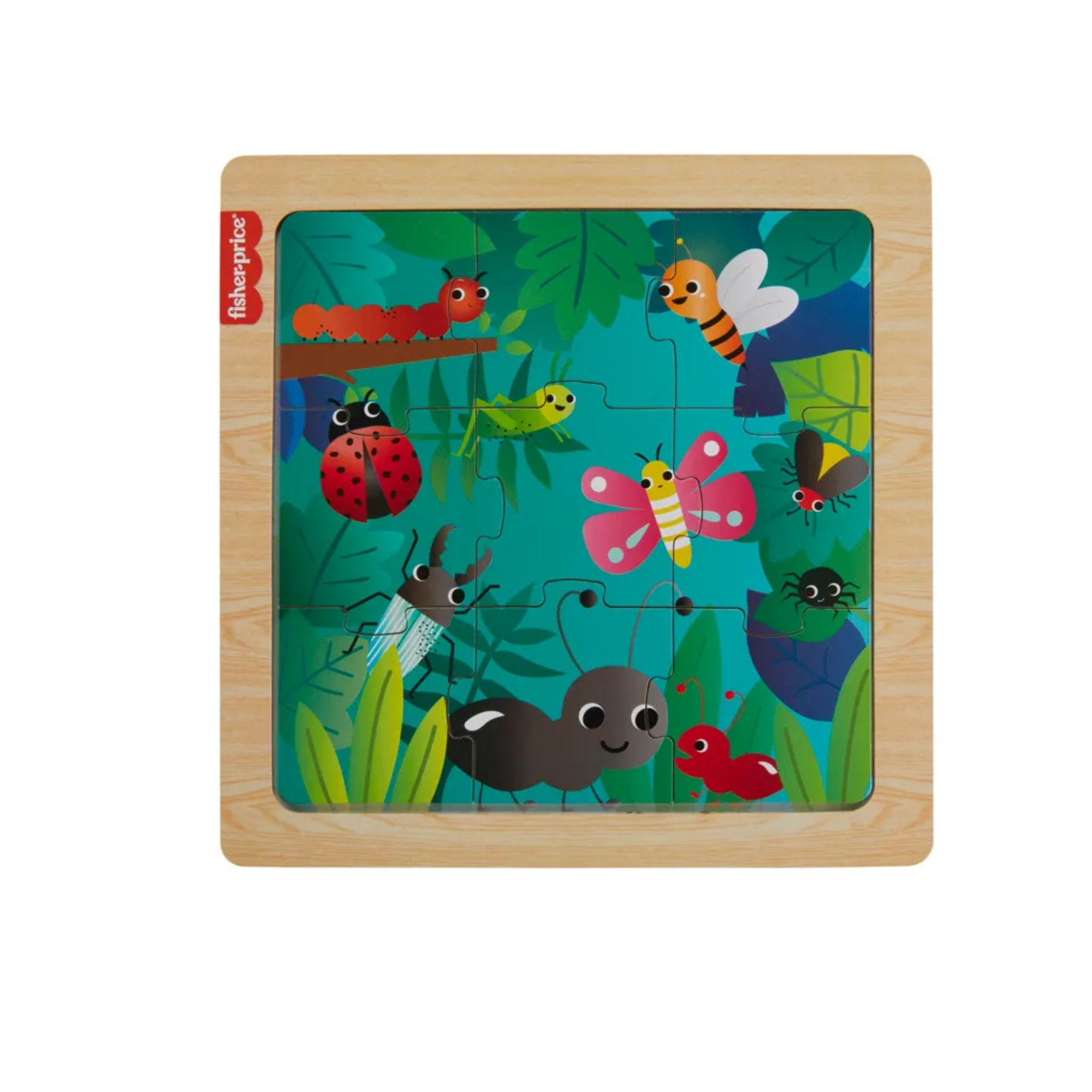 Fisher-Price Meu Primeiro Quebra-cabeça de Madeira Sortidos e Unitário Mattel - 916762