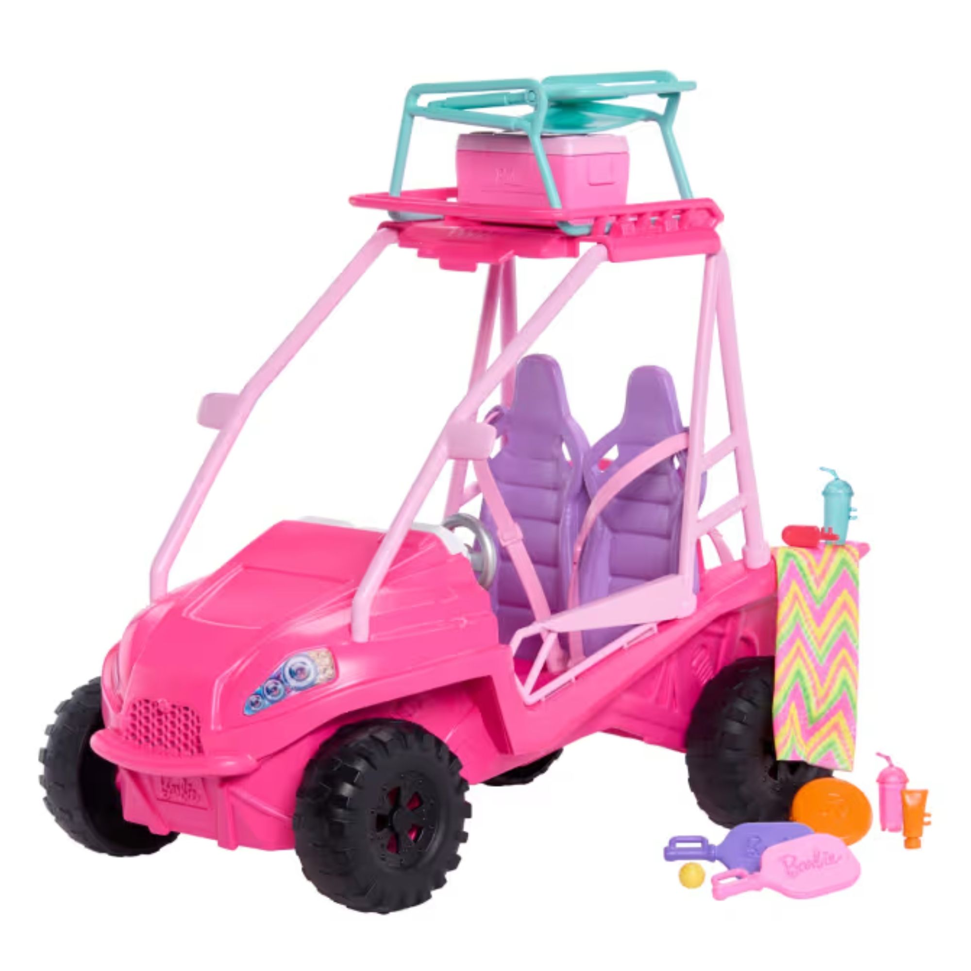 Veículo para Boneca Os Mistérios da Barbie: Detetives da Praia Beach Buggy Mattel - 916792