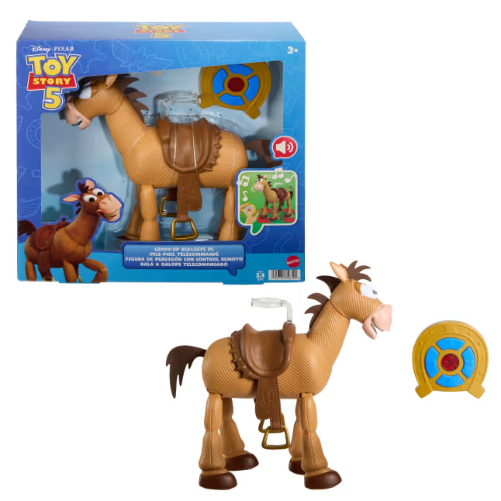 JKV52 PIXAR PROJECT TARGET BULLSEYE RC Mattel - 927232
