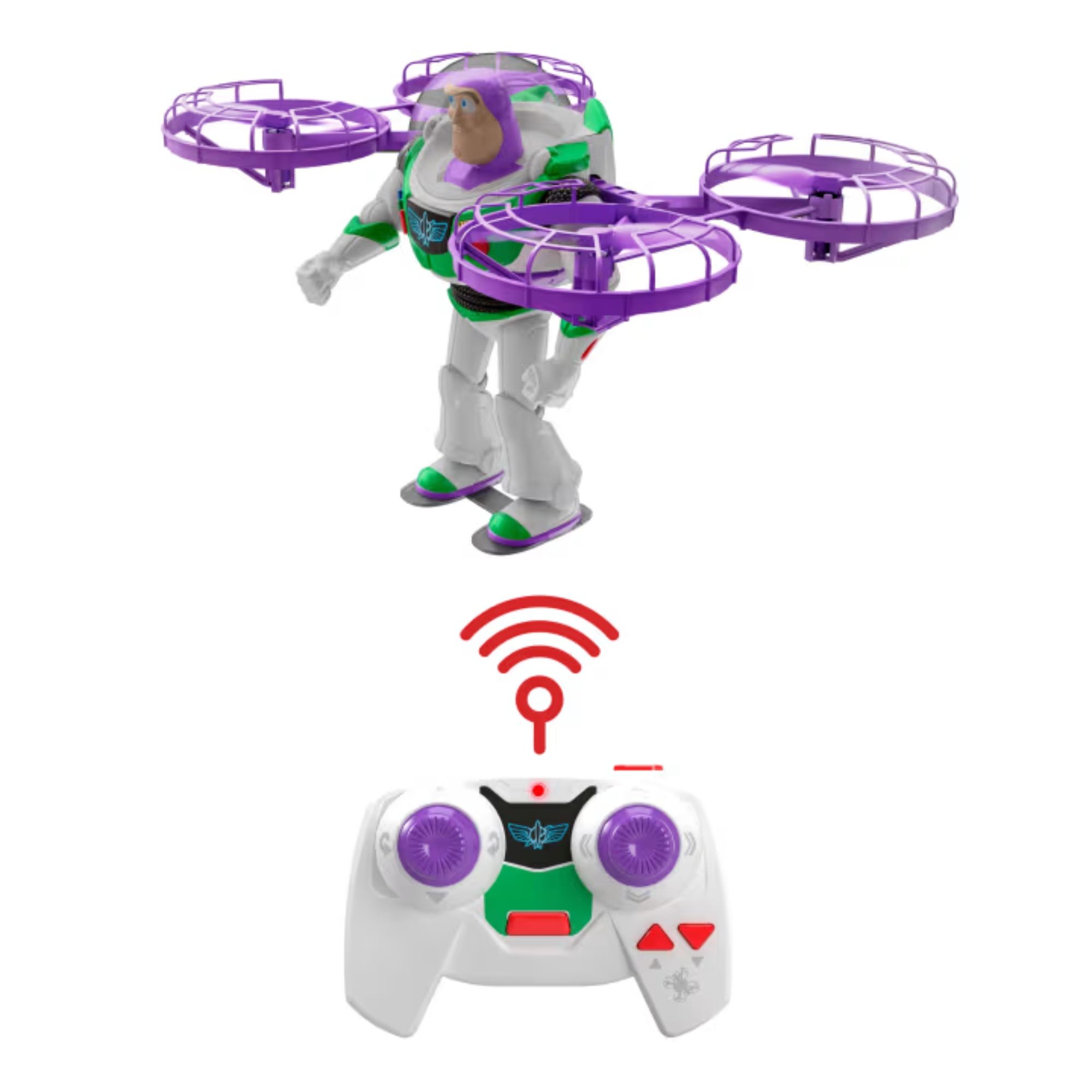 Figura de Ação Buzz Lightyear Hi-Tech Edition RC Toy Story 5 Mattel - 927233