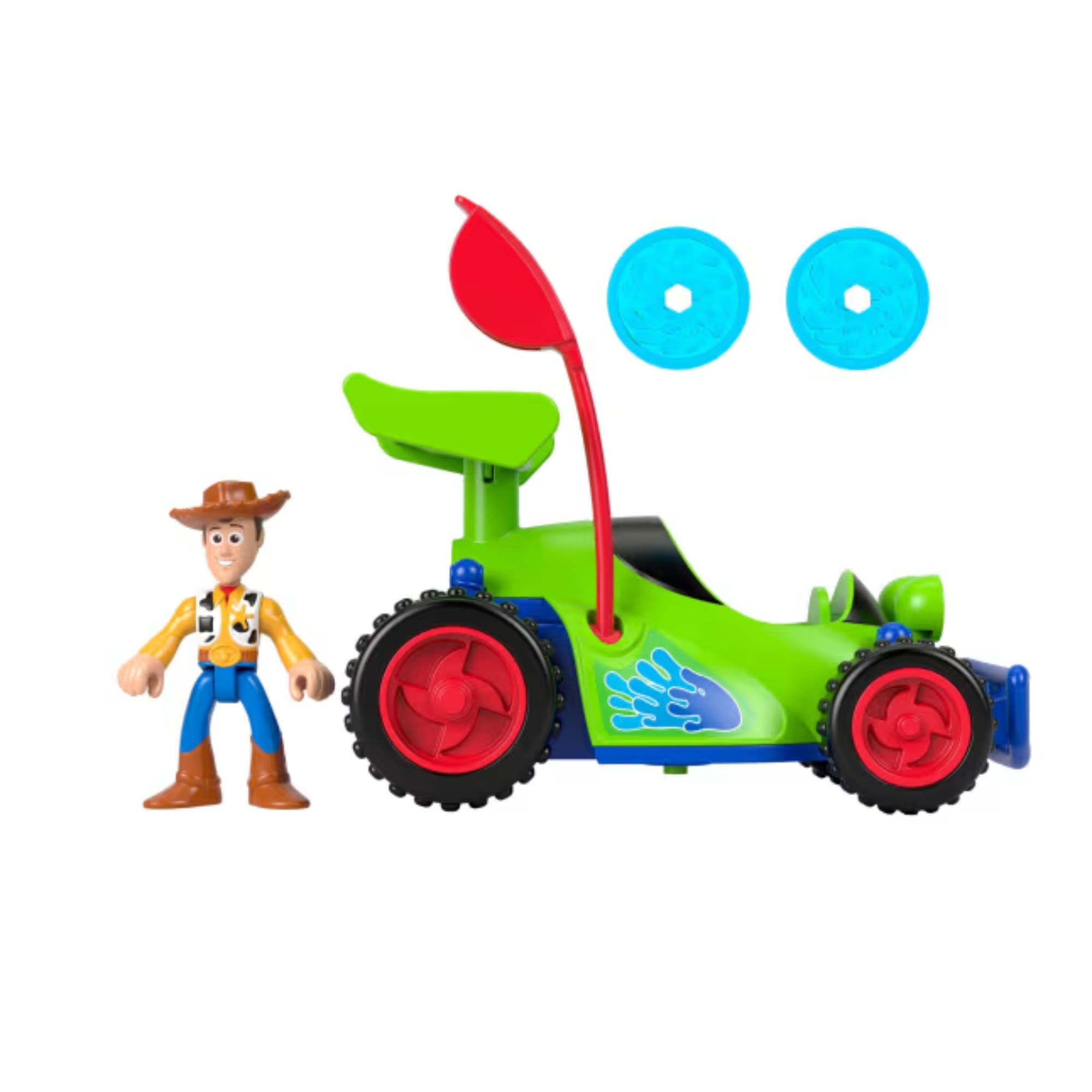 Figura de Ação Imaginext Toy Story Pack com Woody e R.C. Mattel - 927004