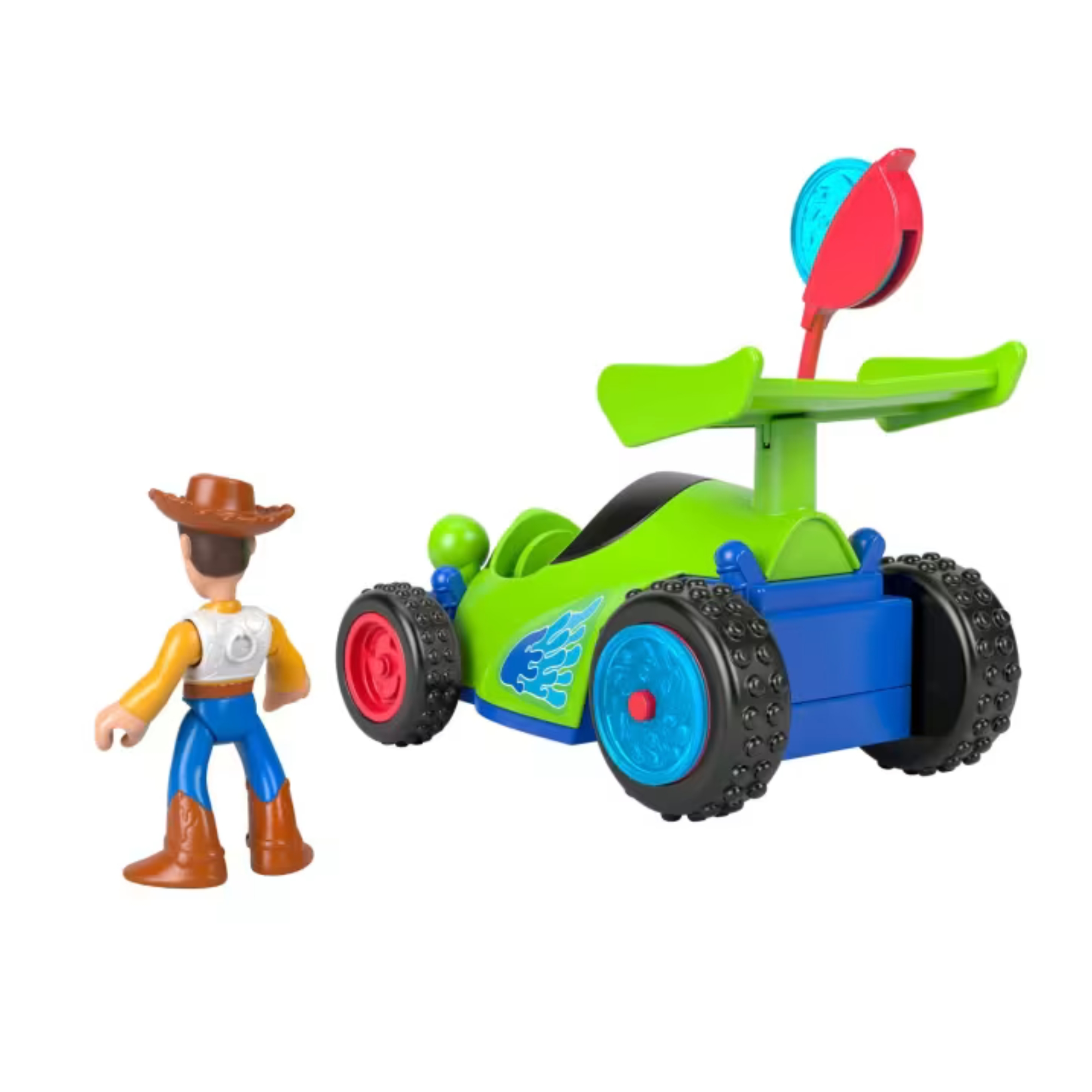 Figura de Ação Imaginext Toy Story Pack com Woody e R.C. Mattel - 927004