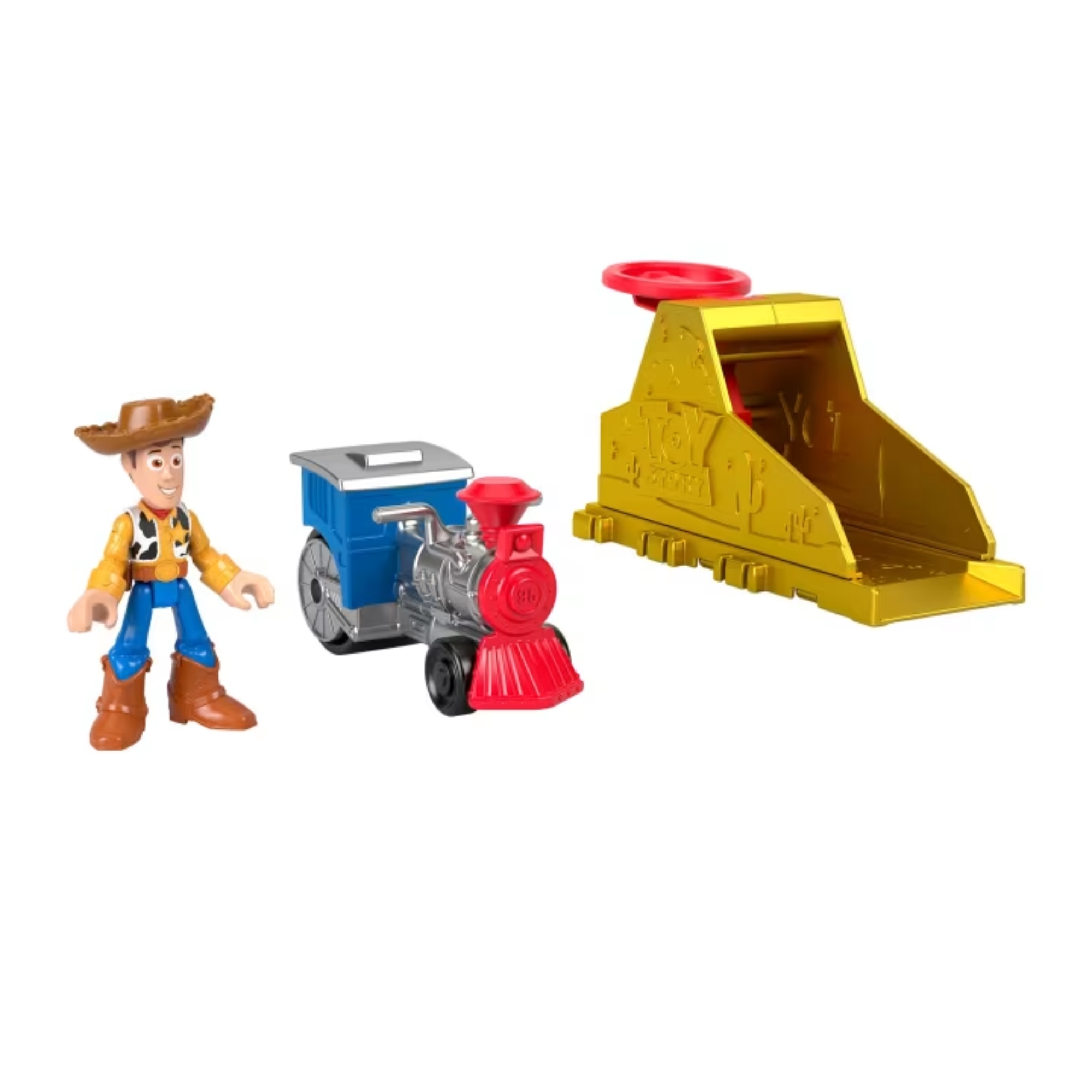 Figura de Ação Imaginext Toy Story Lançador de Impacto Secreto Sortido e Unitário Mattel - 926436