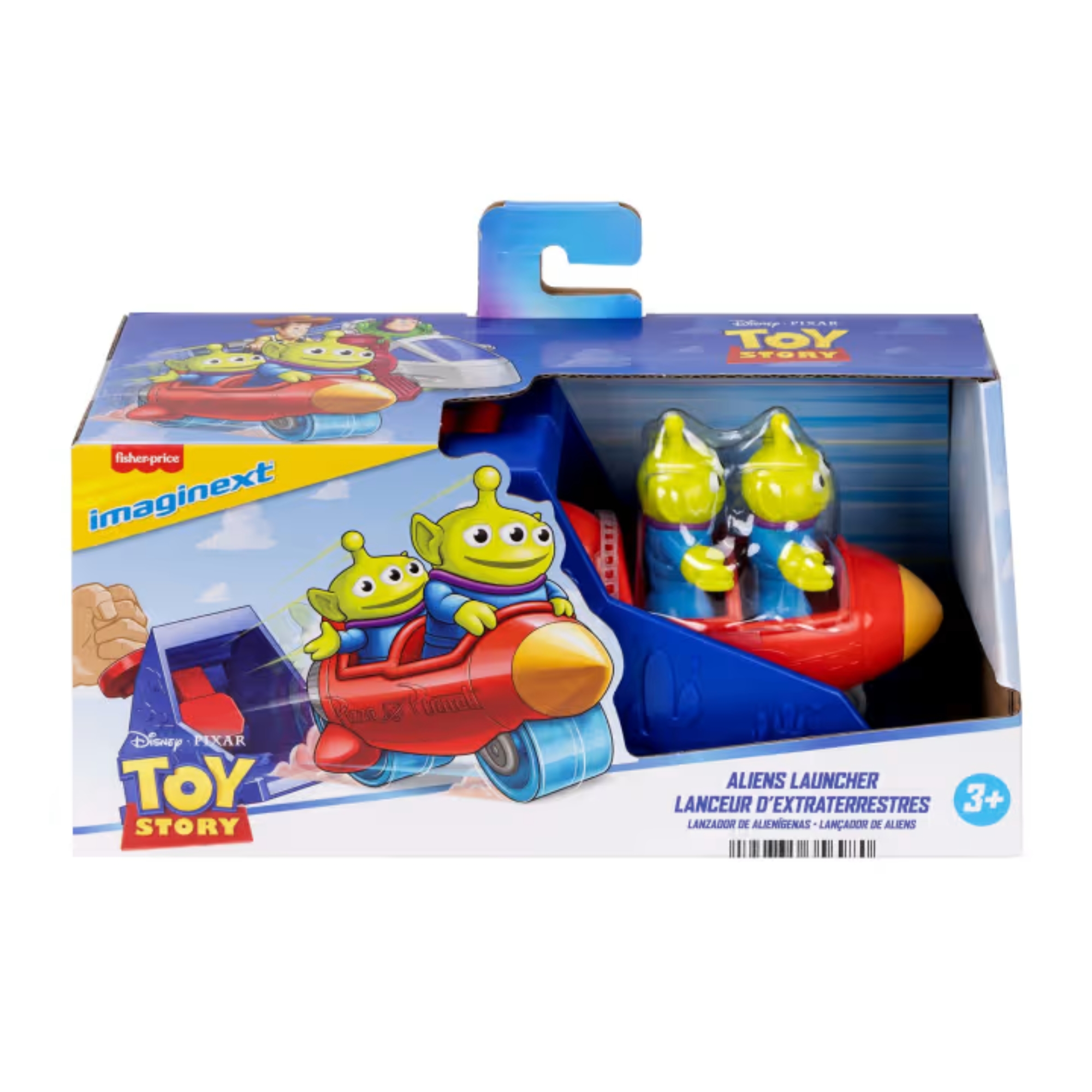 Figura de Ação Imaginext Toy Story Lançador de Impacto Secreto Sortido e Unitário Mattel - 926436