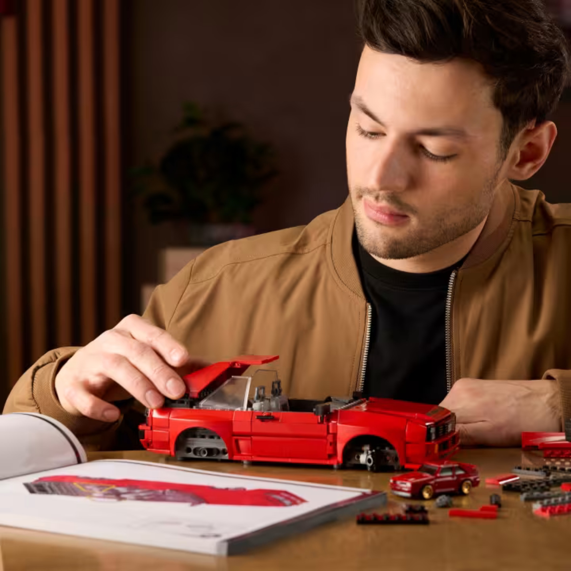 Mattel Brick Shop Hot Wheels Jogo de Construção Elite '84 Audi Sport Quattro Mattel - 927148