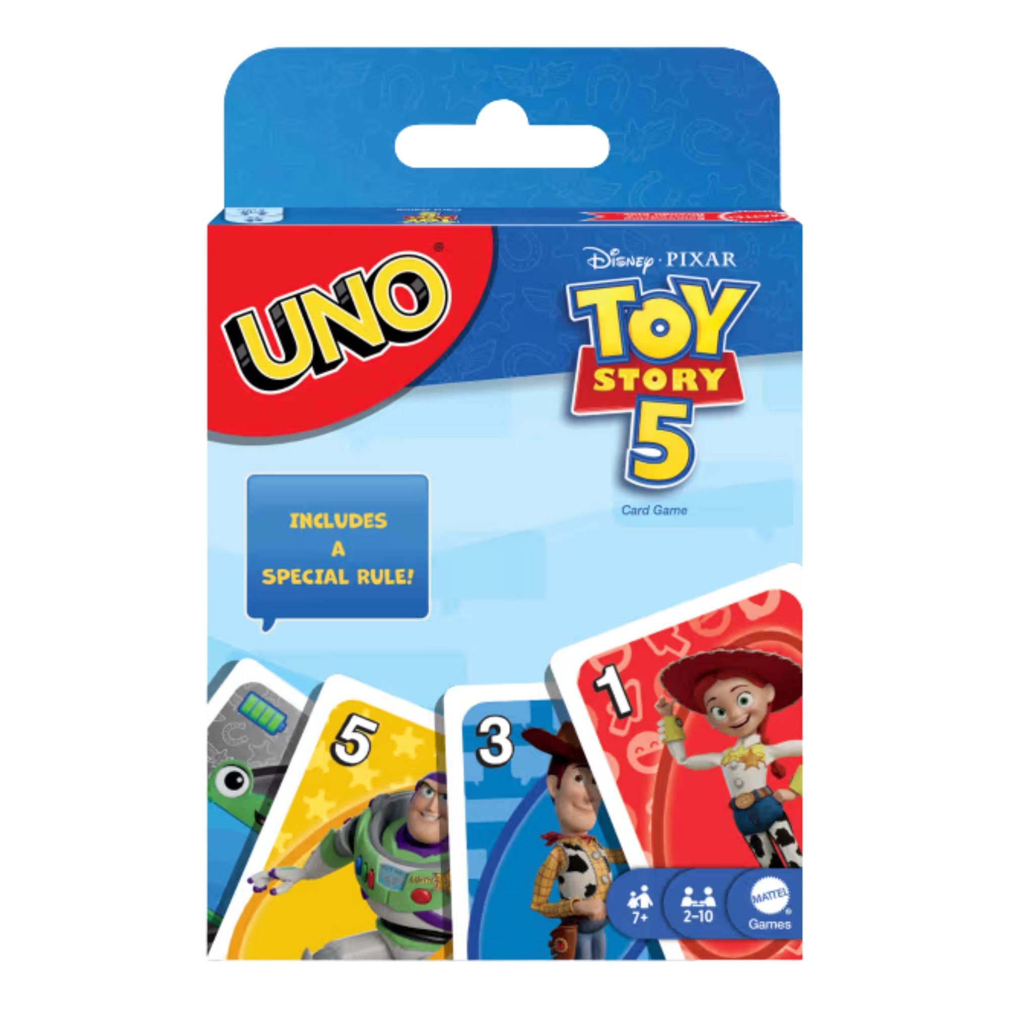 Jogo Uno Toy Story 5 c/ 112 cartas Mattel - 927280