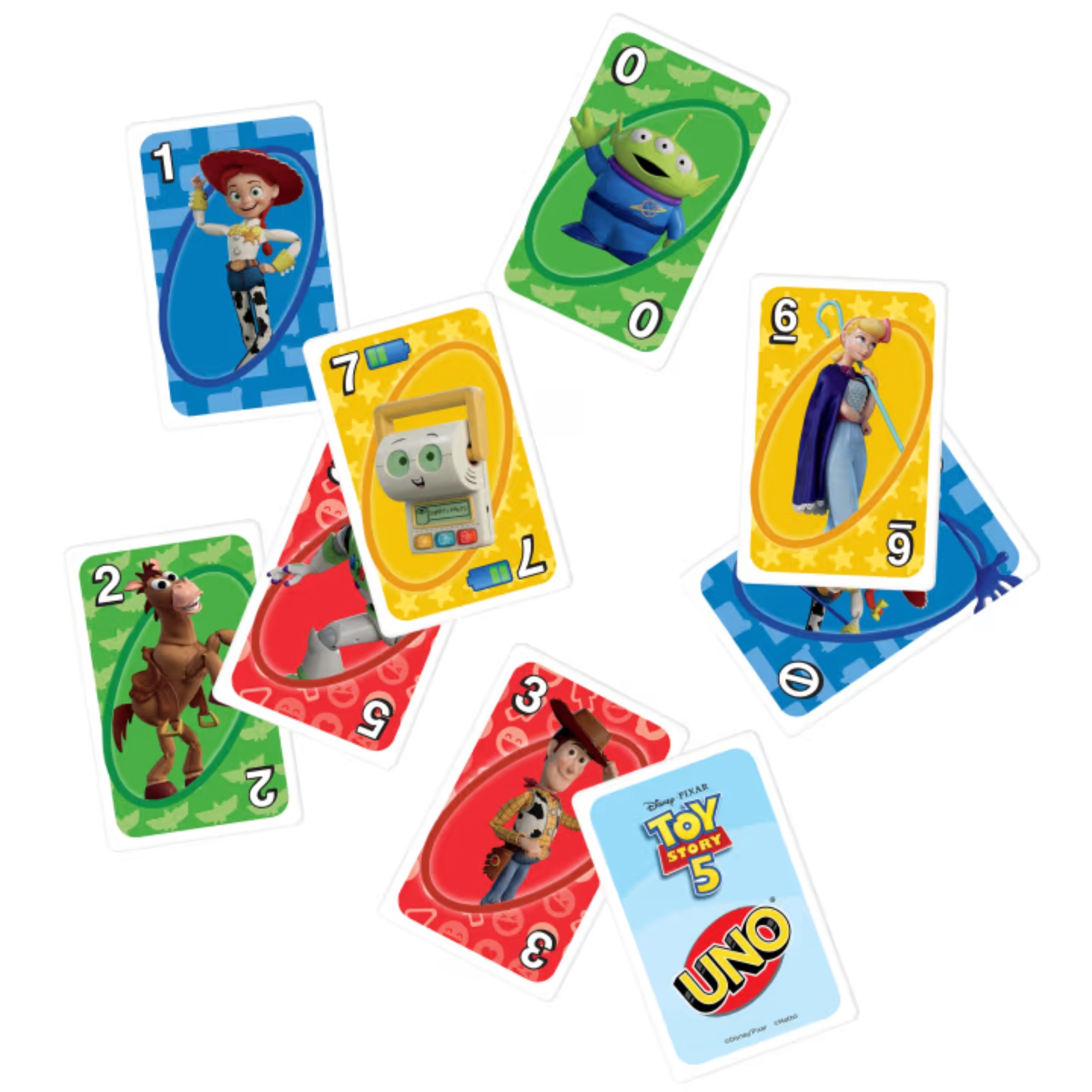 Jogo Uno Toy Story 5 c/ 112 cartas Mattel - 927280