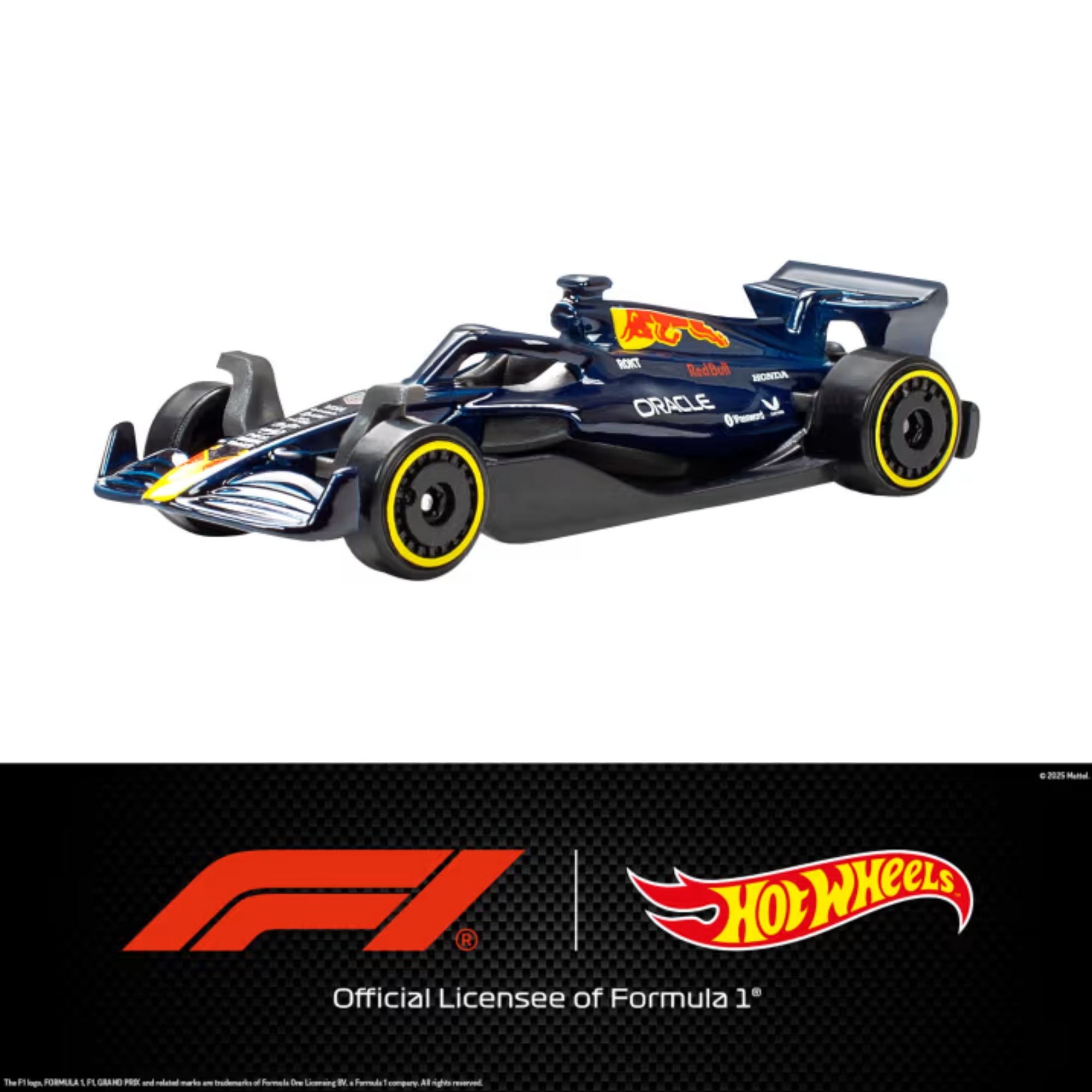 Kit 5 Carrinhos Hot Wheels Fórmula 1 Diecast Mattel - 926859