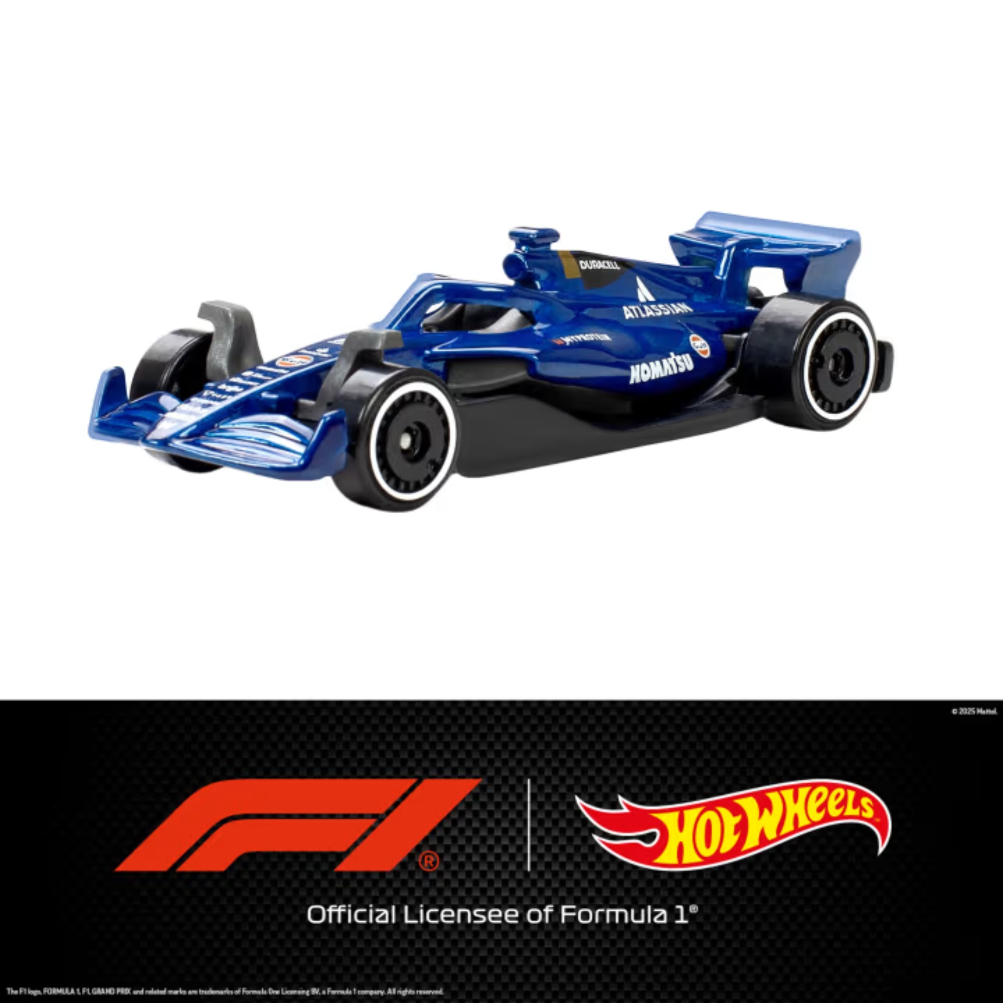Kit 5 Carrinhos Hot Wheels Fórmula 1 Diecast Mattel - 926859