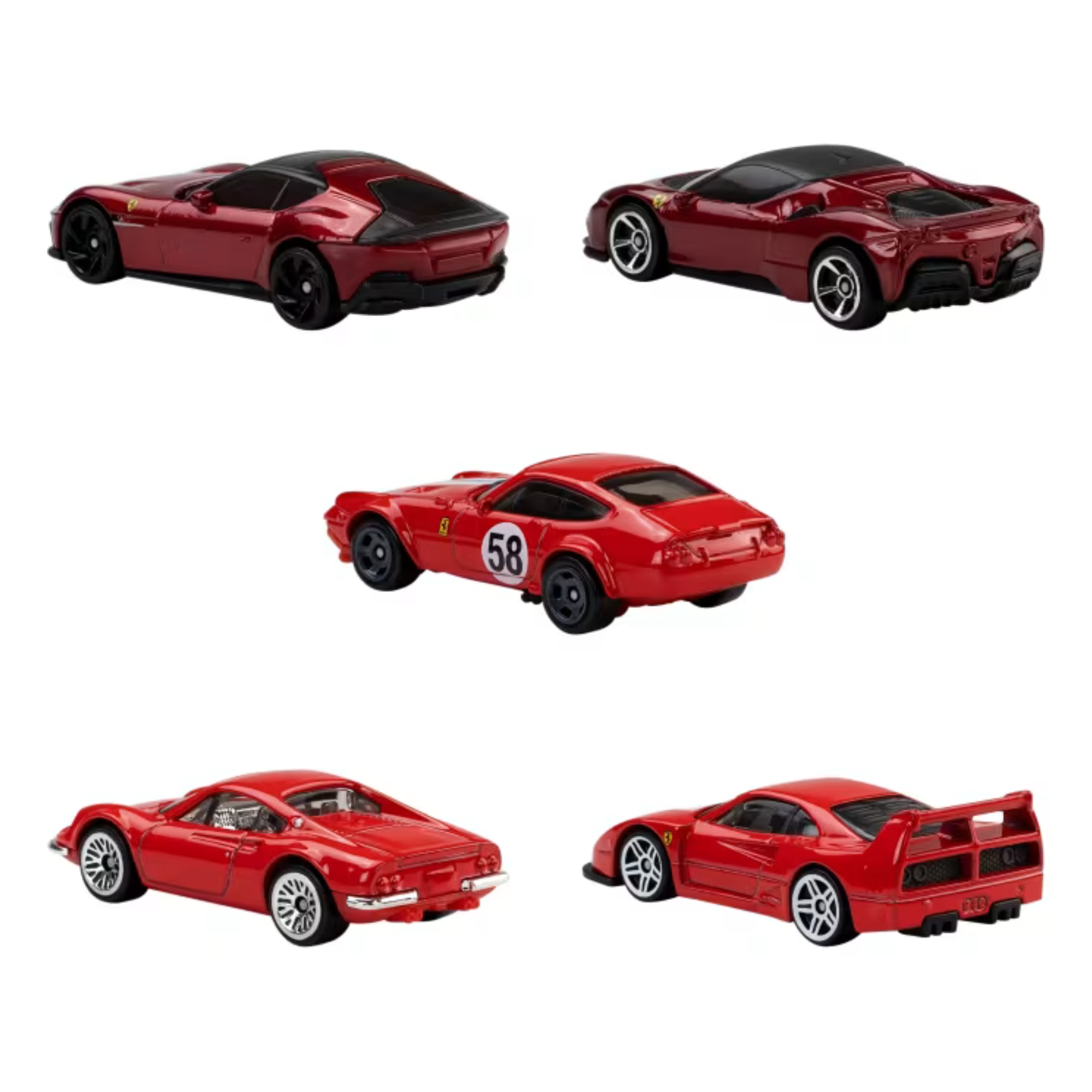 Kit 5 Carrinhos Hot Wheels Diecast Mattel - 927092