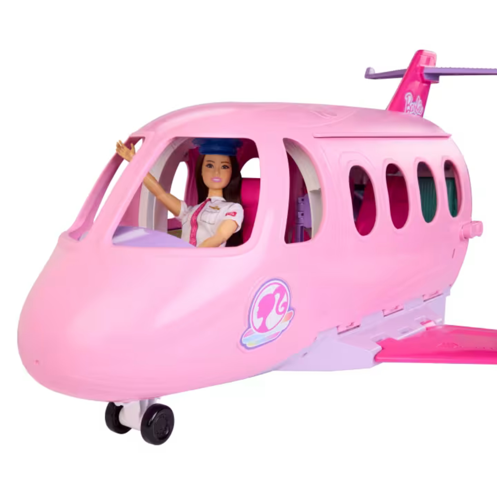 Brinquedo Avião dos Sonhos Barbie com Sons e Acessórios - Mattel JLW92