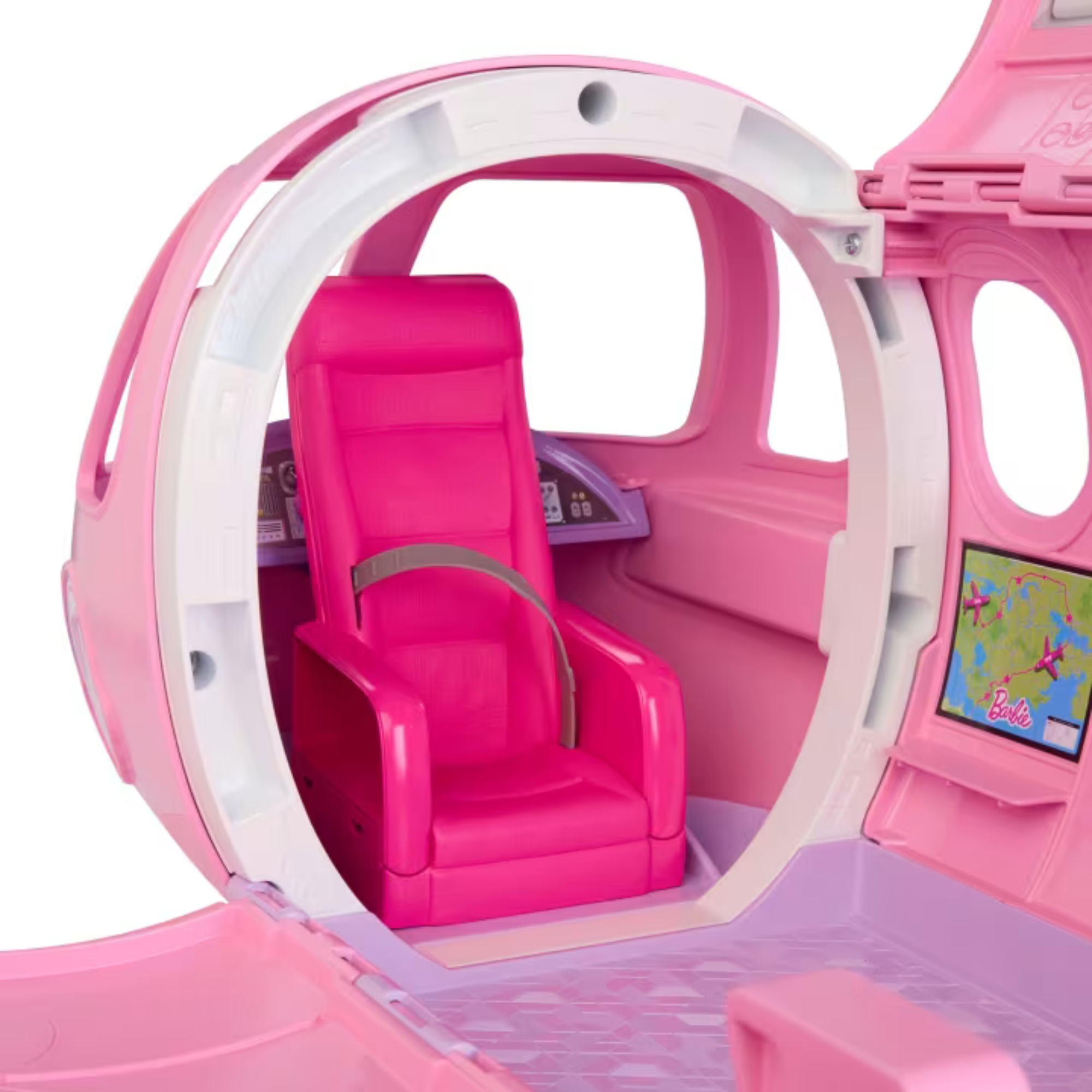 Brinquedo Avião dos Sonhos Barbie com Sons e Acessórios - Mattel JLW92