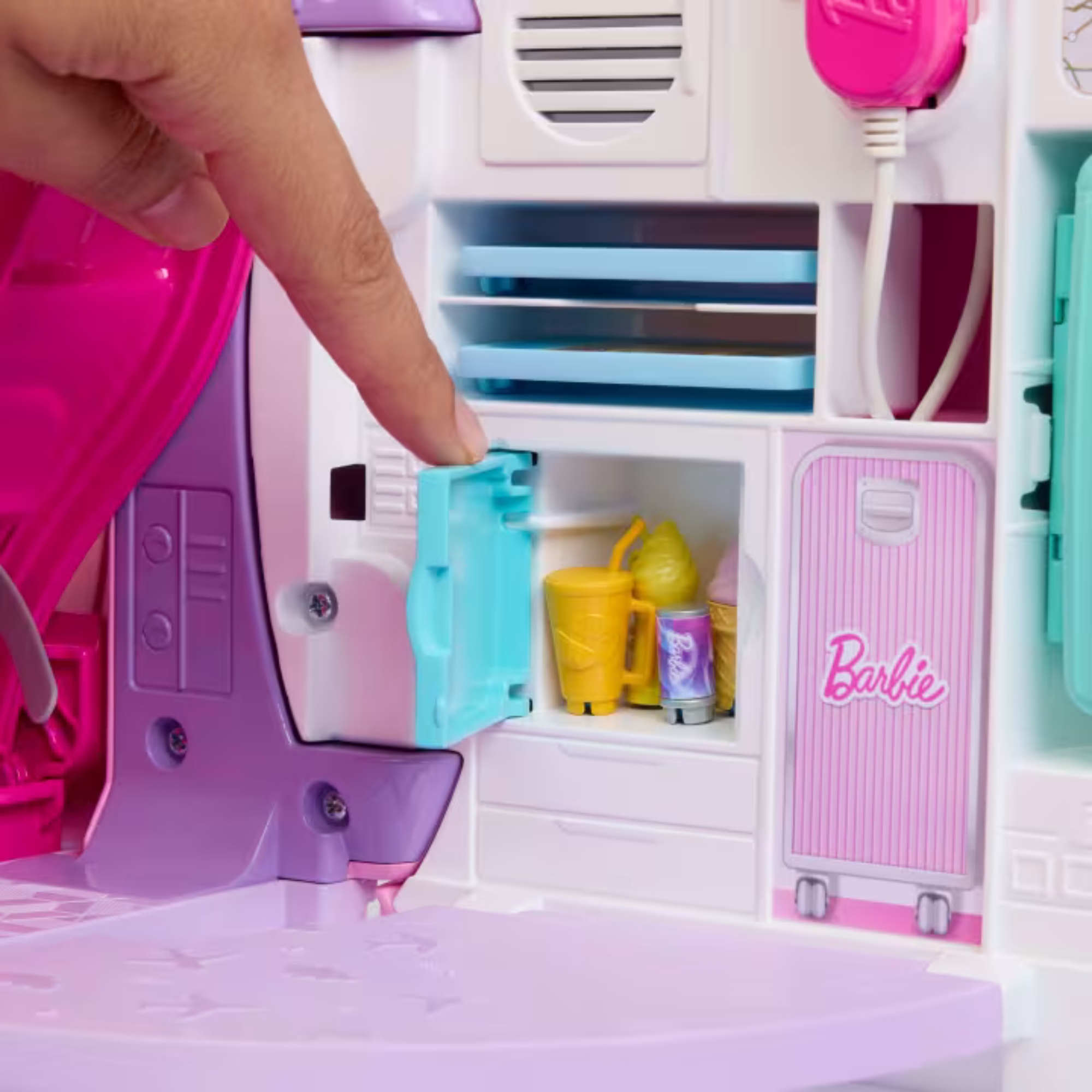 Brinquedo Avião dos Sonhos Barbie com Sons e Acessórios - Mattel JLW92
