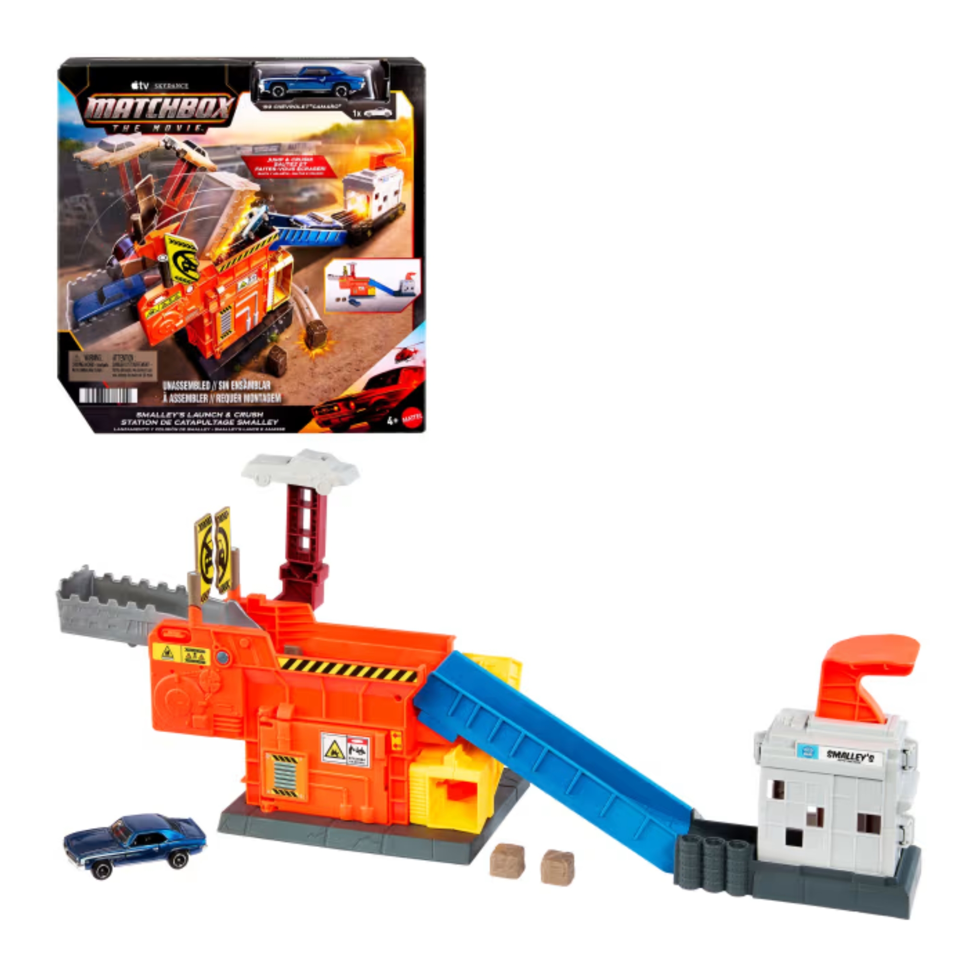 Matchbox Set de Jogo Conjunto de Brinquedo Filme Playset Crusher Mattel - 927139