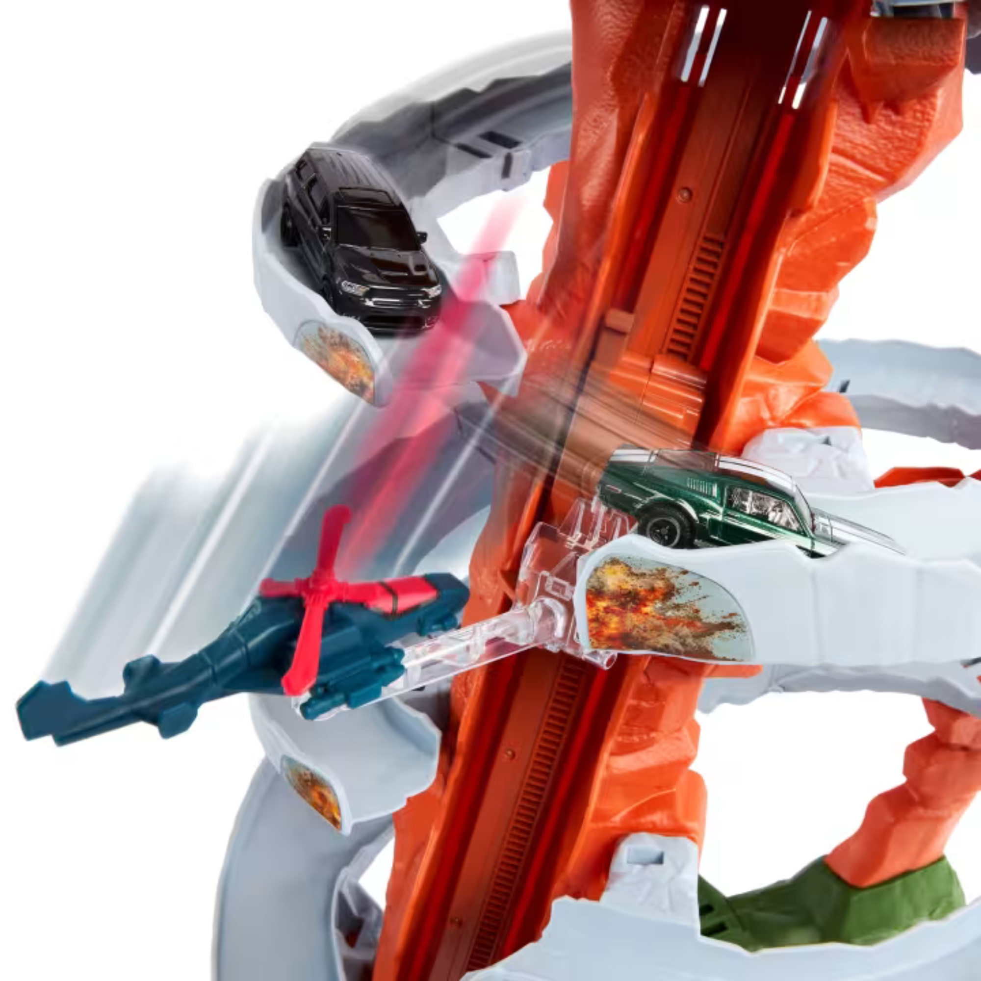 Brinquedo Filme Pista de Fuga de Helicóptero na Montanha Mattel - 927142