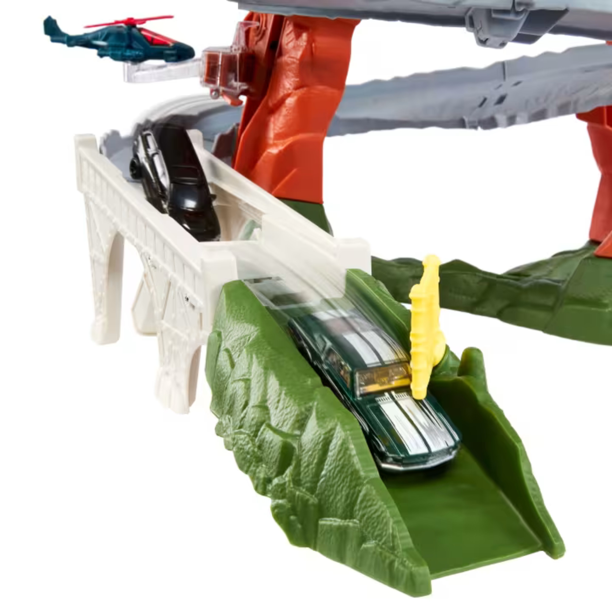 Brinquedo Filme Pista de Fuga de Helicóptero na Montanha Mattel - 927142