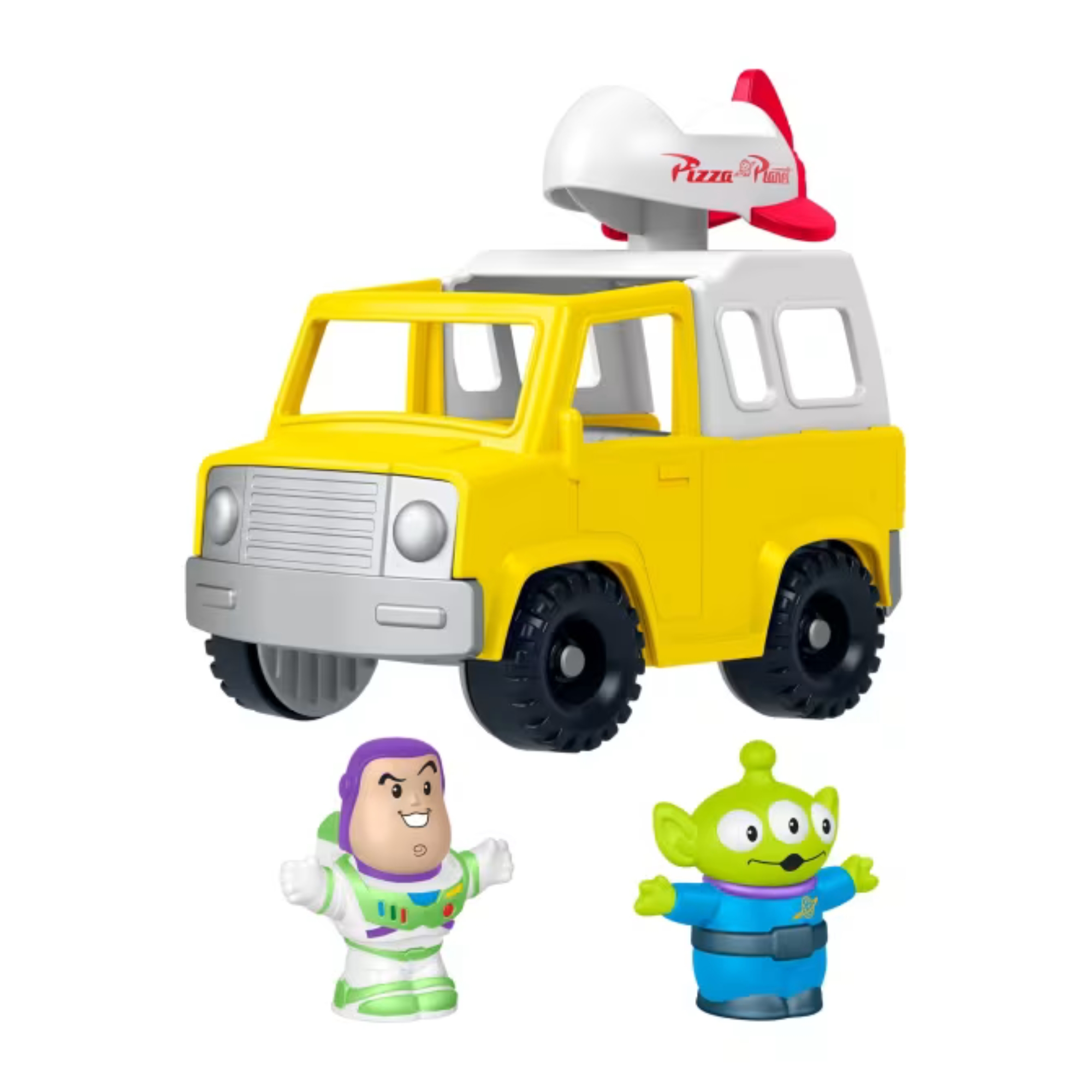 Brinquedo para Bebês FP Little People Veículo Buzz Lightyear Pizza Planet Mattel - 926974