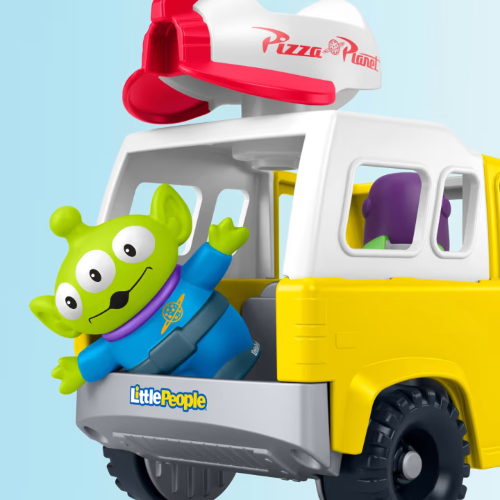 Brinquedo para Bebês FP Little People Veículo Buzz Lightyear Pizza Planet Mattel - 926974