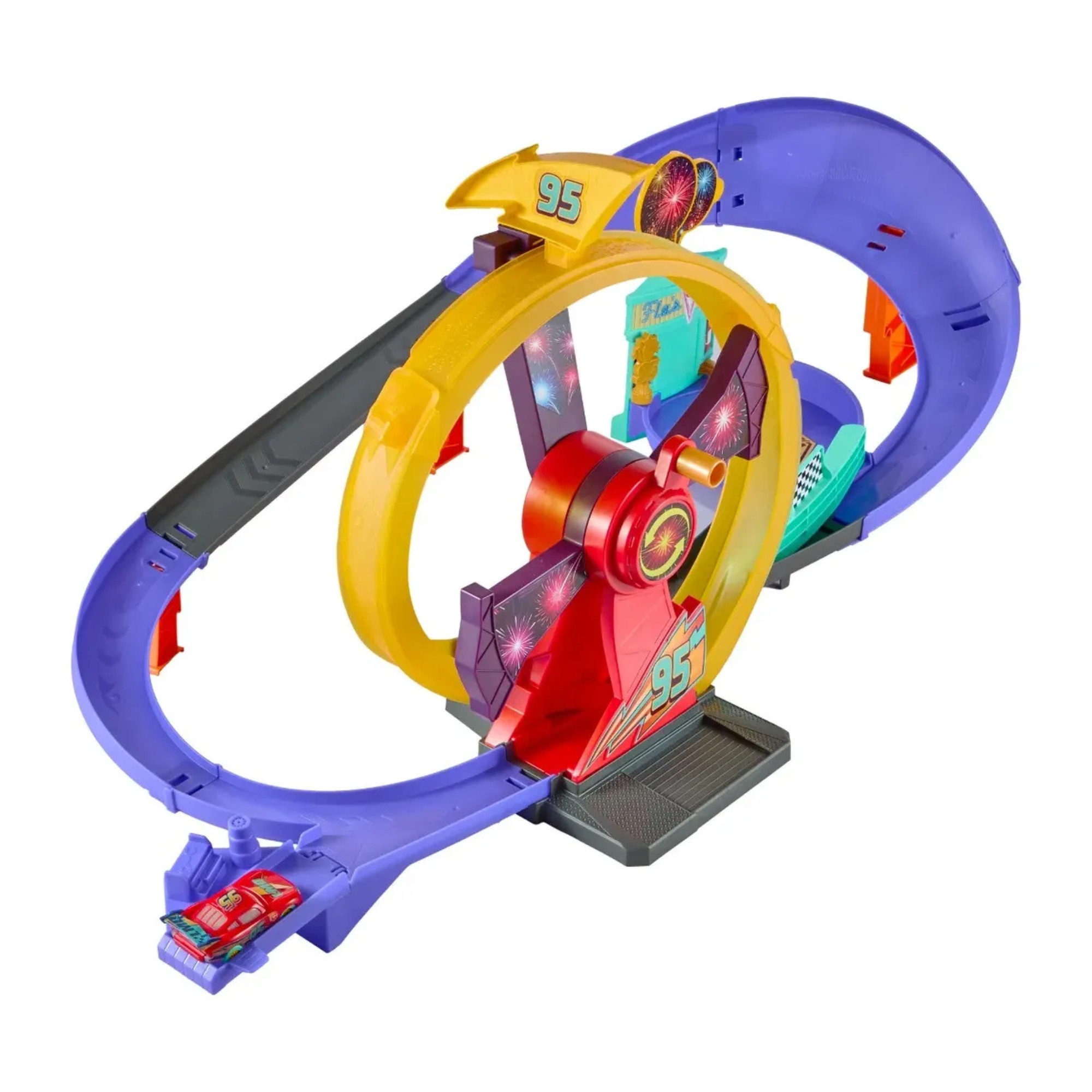 Pista de Celebração Carros Relâmpago Mcqueen Mattel - 927052