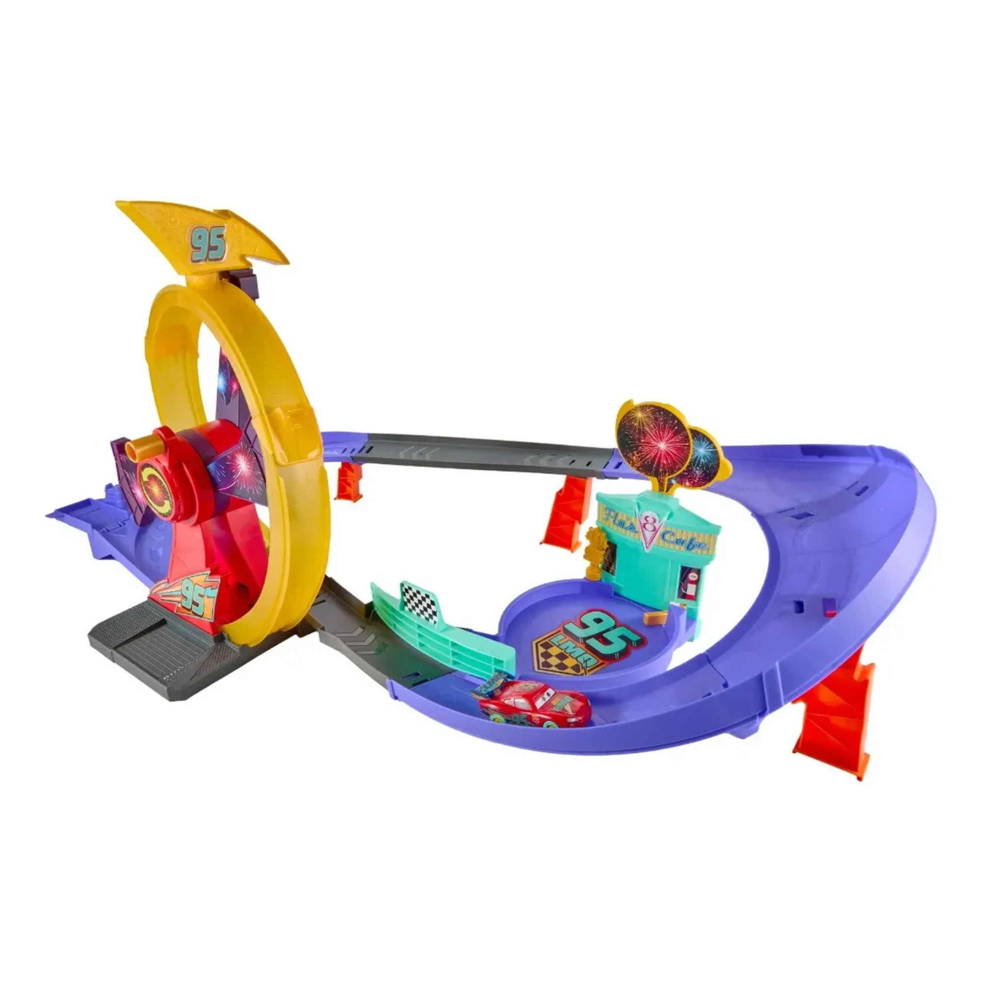 Pista de Celebração Carros Relâmpago Mcqueen Mattel - 927052