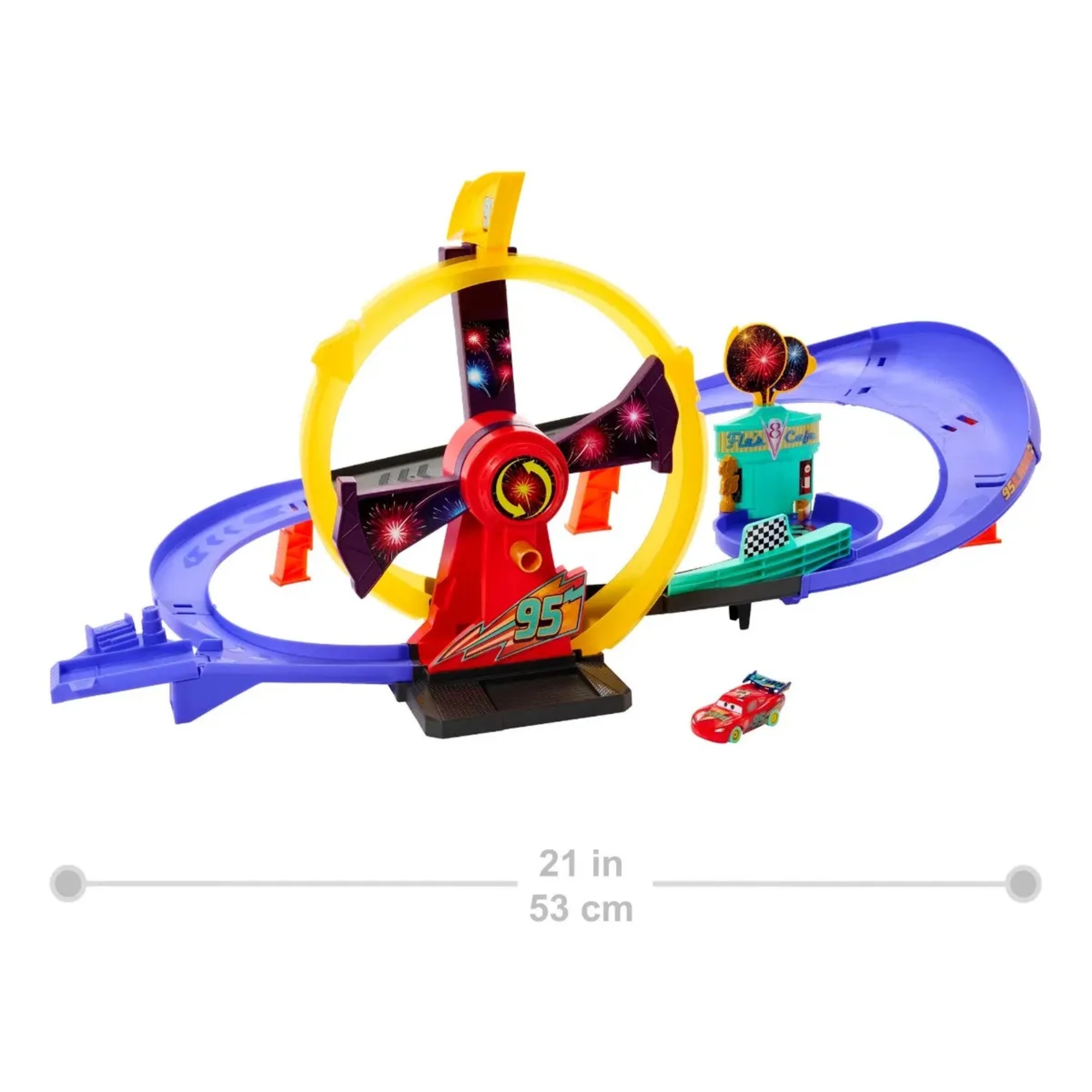 Pista de Celebração Carros Relâmpago Mcqueen Mattel - 927052