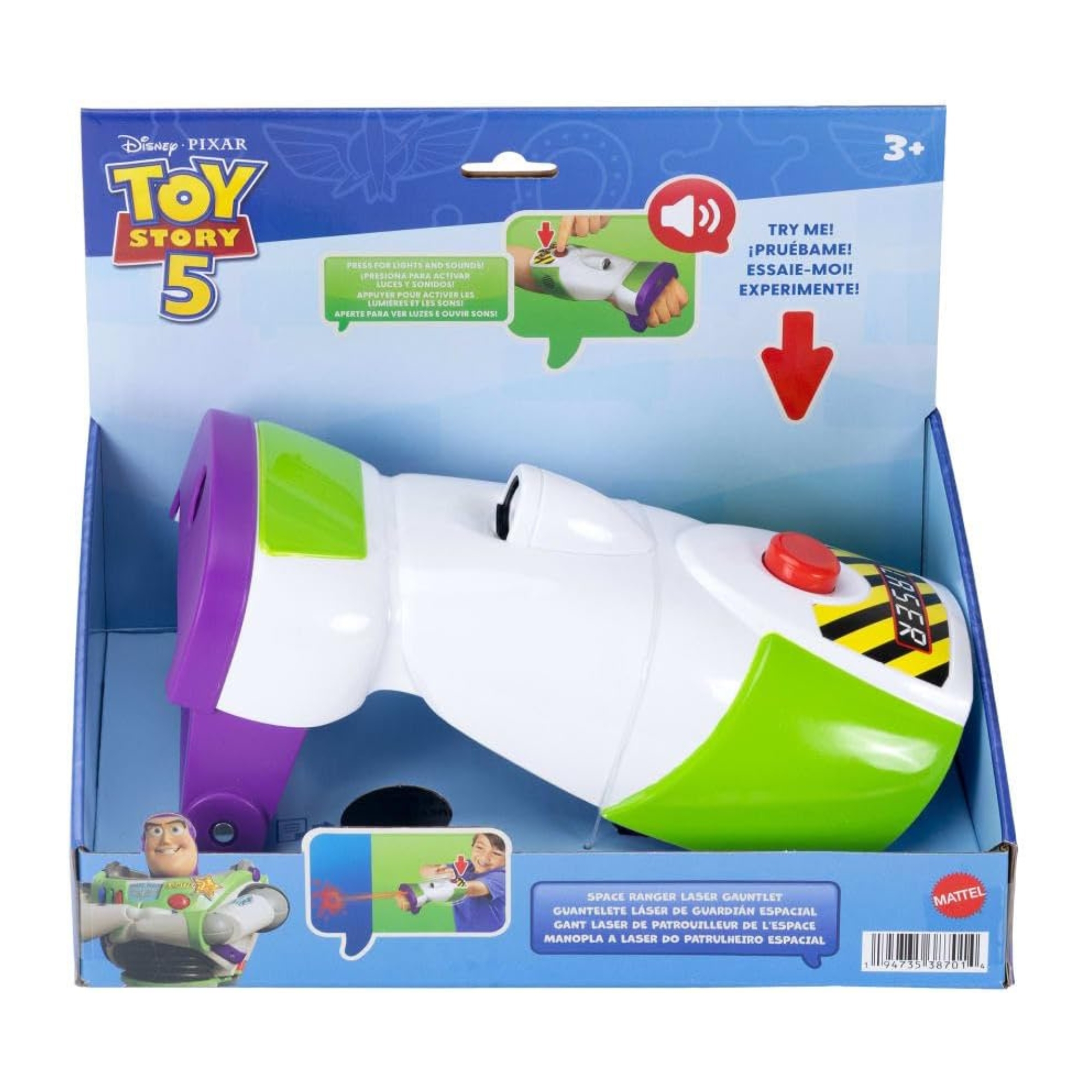 Brinquedo Laser Tag Buzz Lightyear Toy Story 5 Mattel - 927225