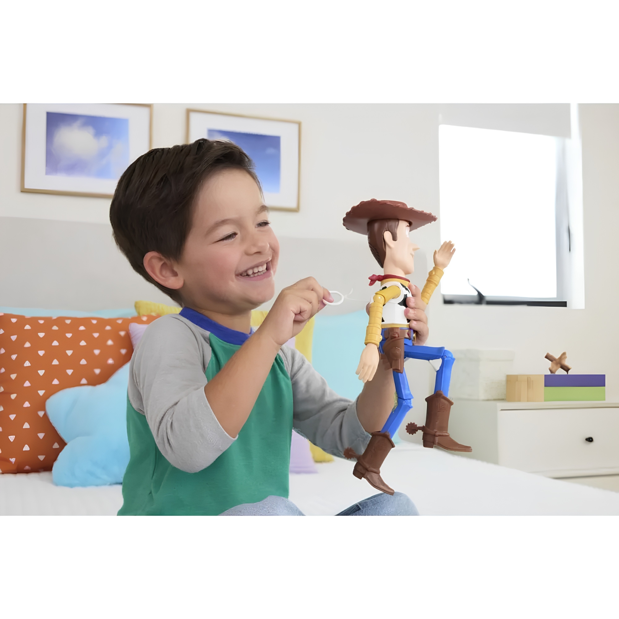 Boneco Articulado Woody Corredor Toy Story 5 Mattel - 927228