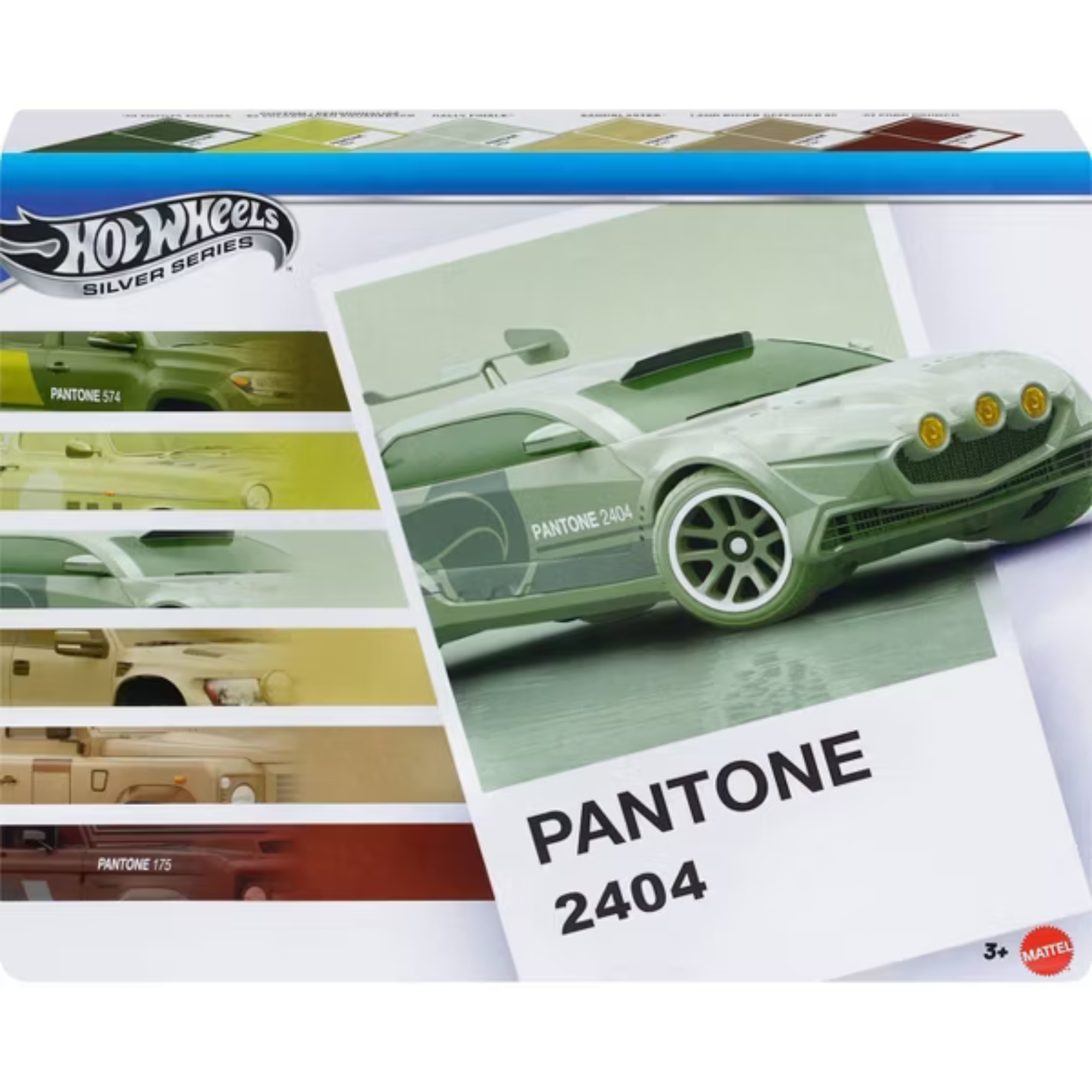 Kit de Carrinhos Hot Wheels Collector Pantone Sortido e Unitário Mattel - 927097