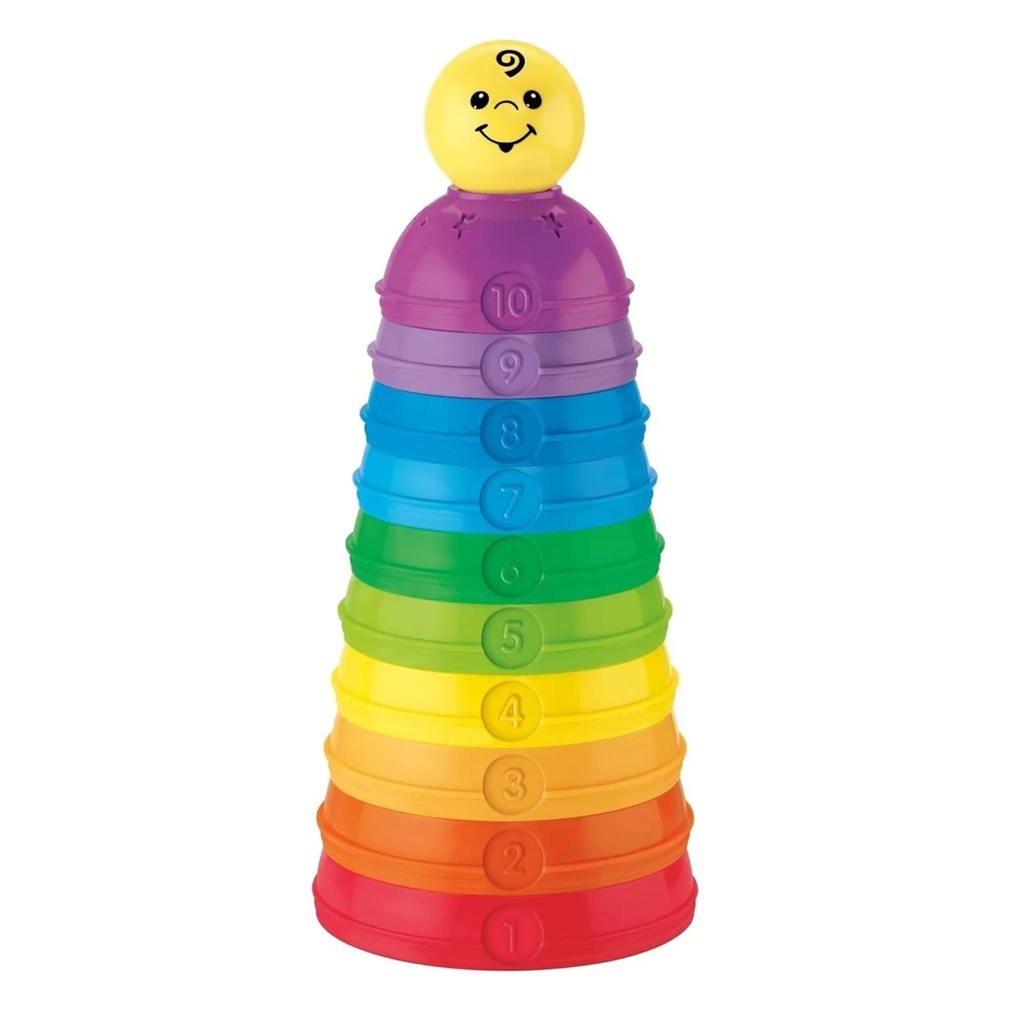 Brinquedo para Bebês Potinhos Empilhar & Rolar Fisher Price Mattel - 362068