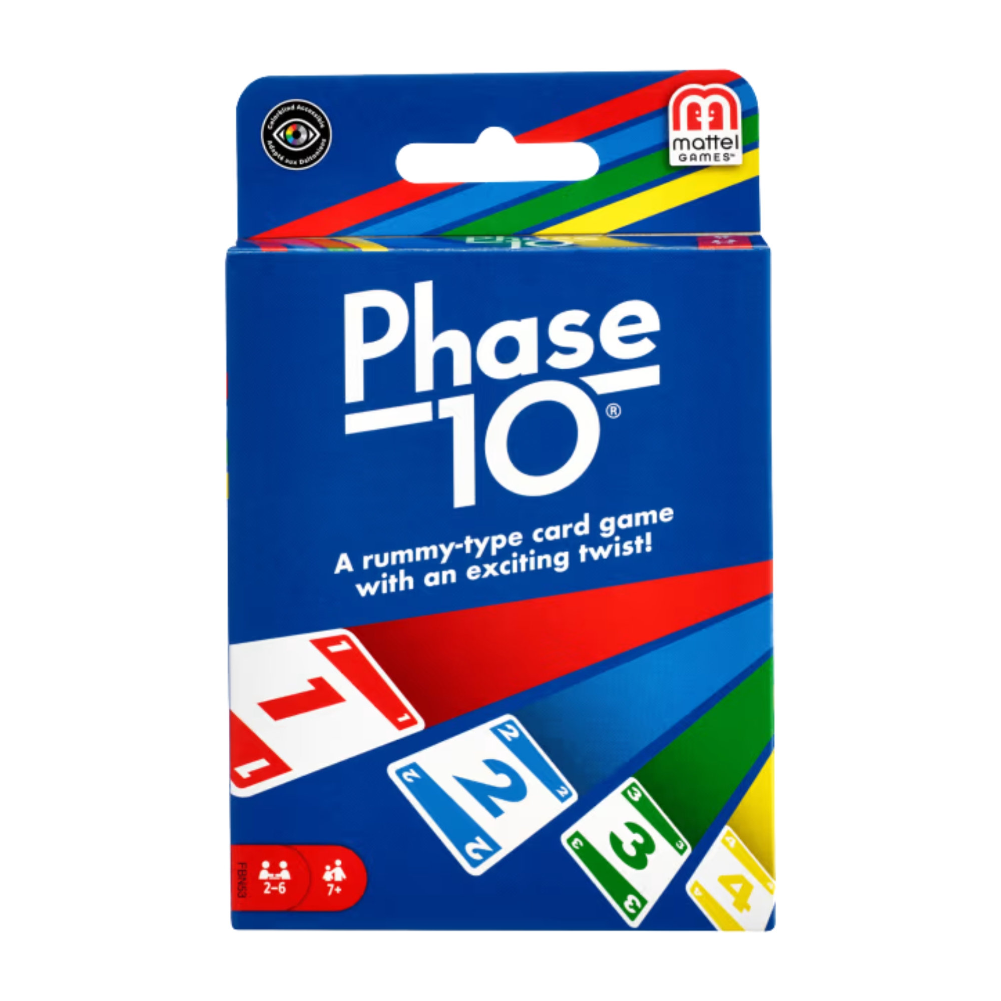 Jogo de Cartas Phase 10 - Estratégia e Diversão c/ 108 cartões Mattel - 913556