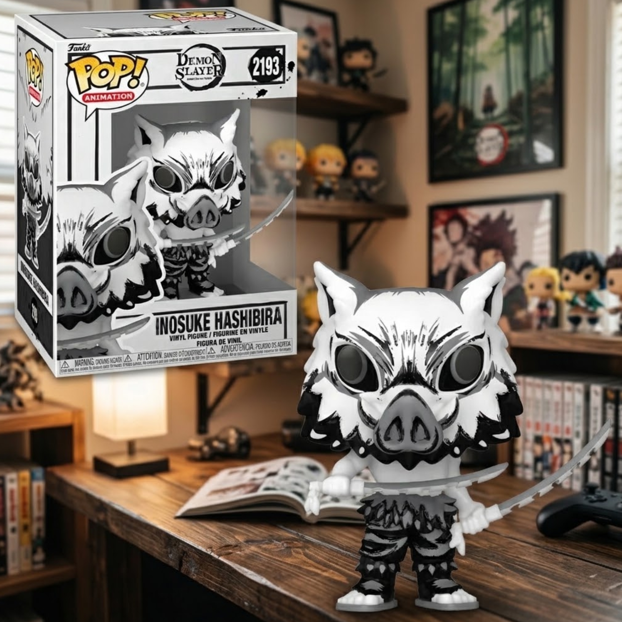 Boneco Funko Pop! Demon Slayer Sumi Ink - Inosuke Candide - 12826