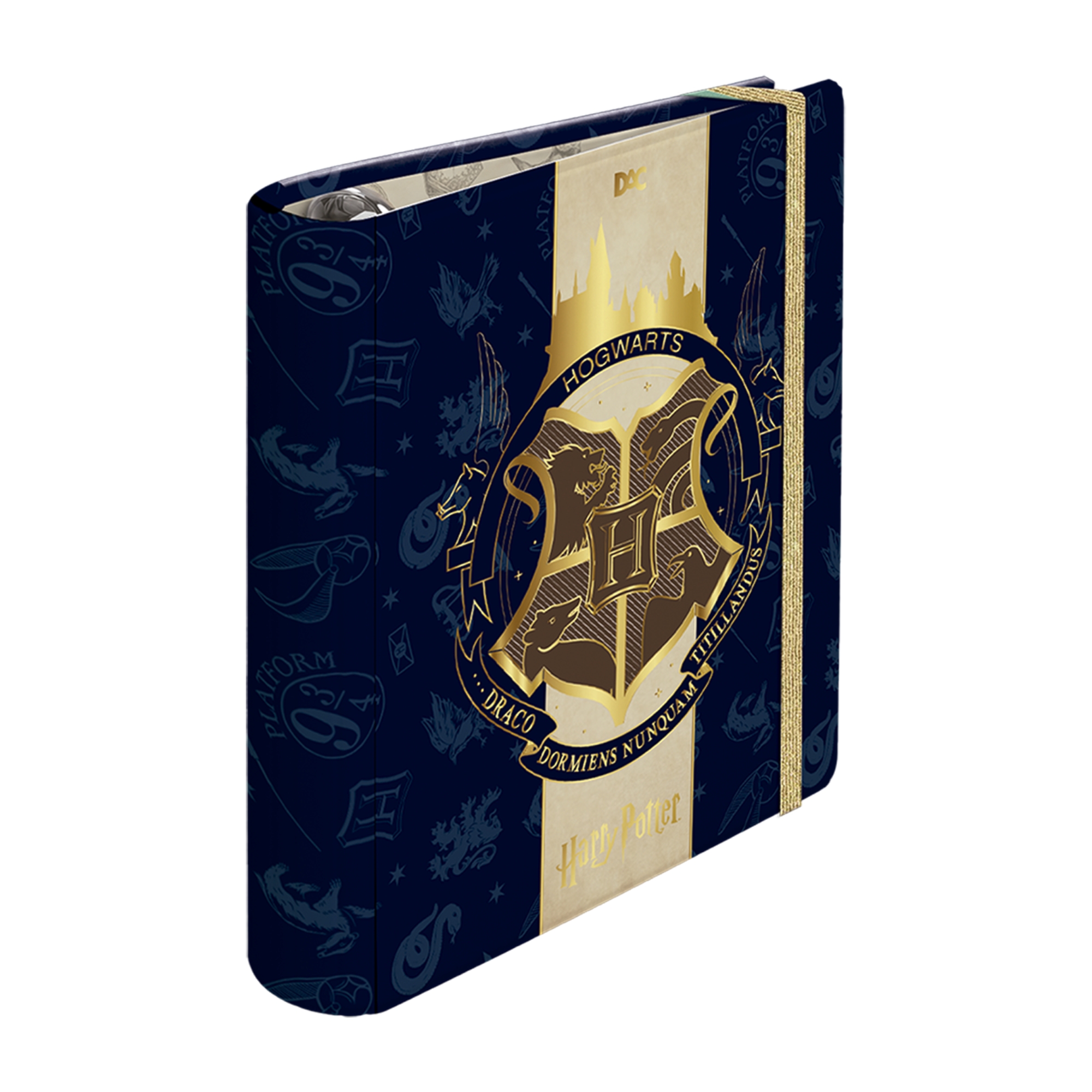 Caderno Argolado Universitário Harry Potter Hogwarts DAC - 5813