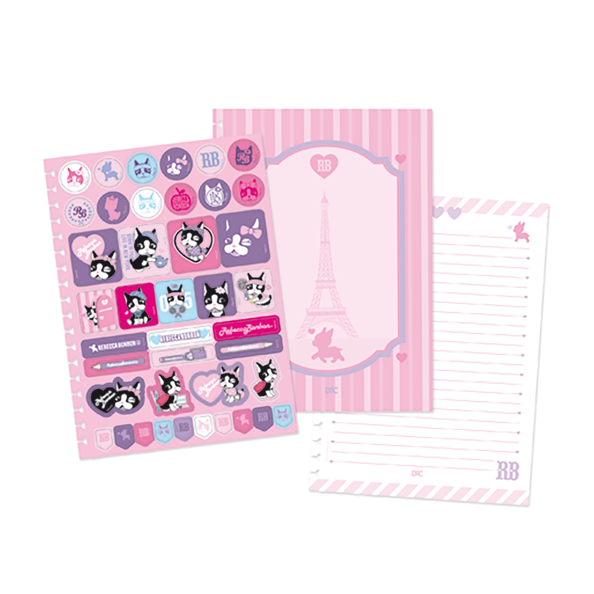 Caderno Universitário Smart RB 80 Folhas Capa PU cor Verde Água DAC - 5939