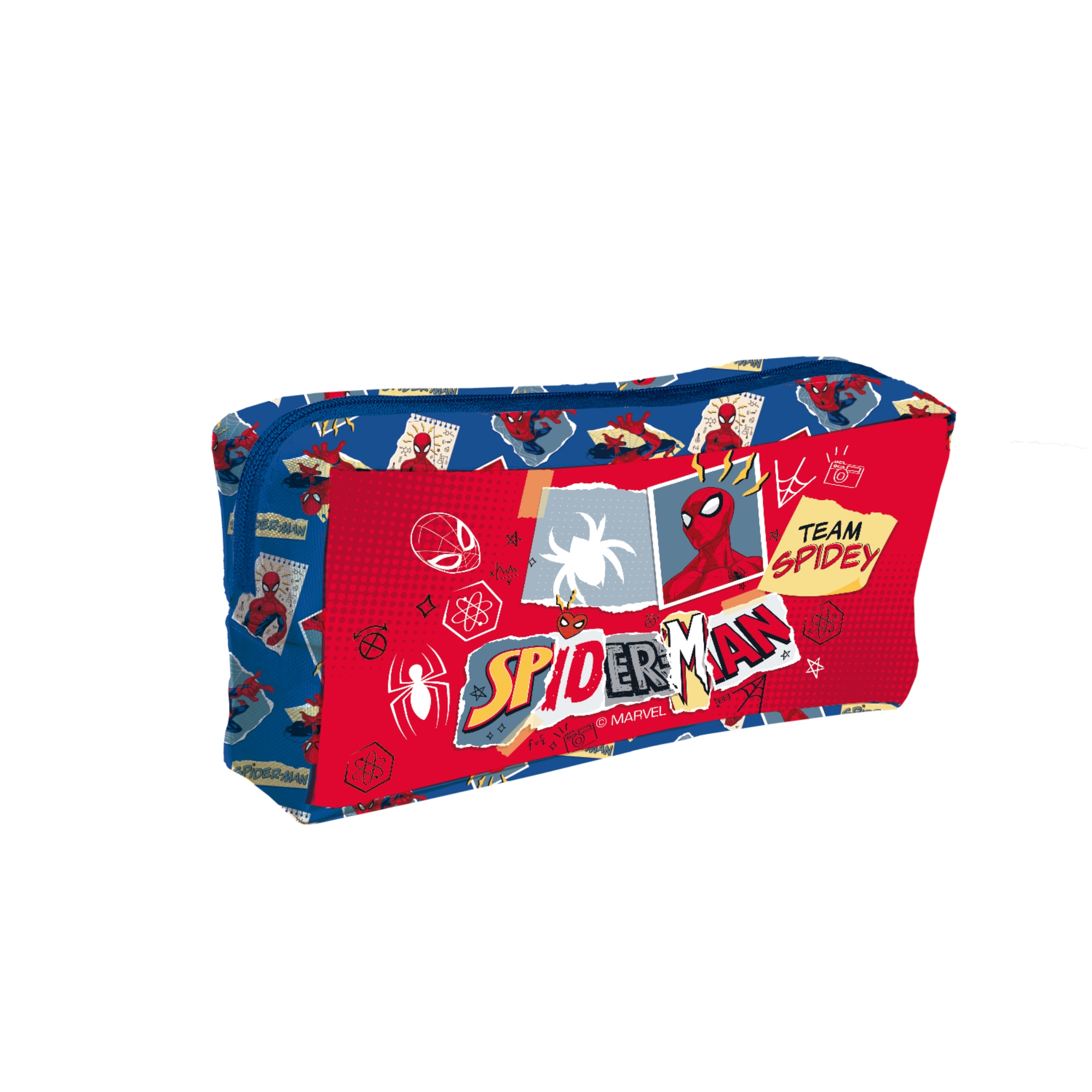 Estojo Escolar Homem-Aranha Marvel em Tecido com Zíper DAC - 5740