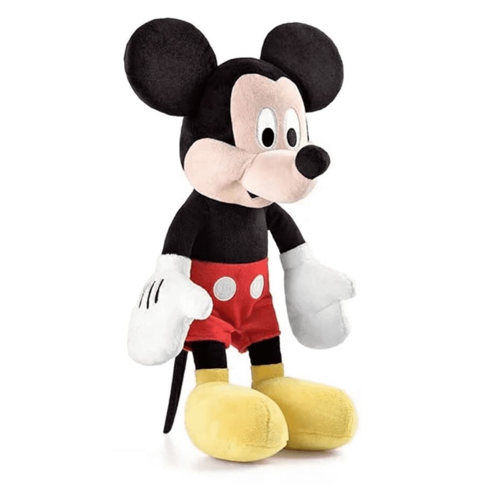 Brinquedo Infantil Pelúcia Mickey 40cm C/ Som Indicado para +3 Anos Antialérgica Multikids -BR332