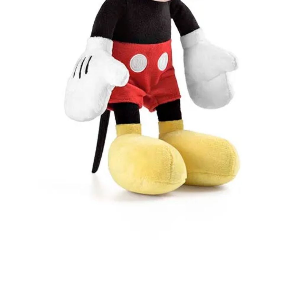 Brinquedo Infantil Pelúcia Mickey 40cm C/ Som Indicado para +3 Anos Antialérgica Multikids -BR332