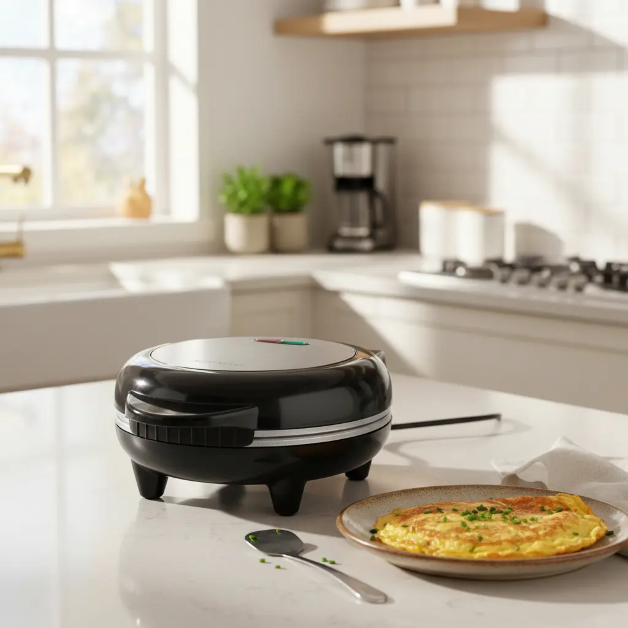 Omeleteira Elétrica Mr. Cheff AOIP01I-02 800W 220V Inox cor Preta Agratto - 16580