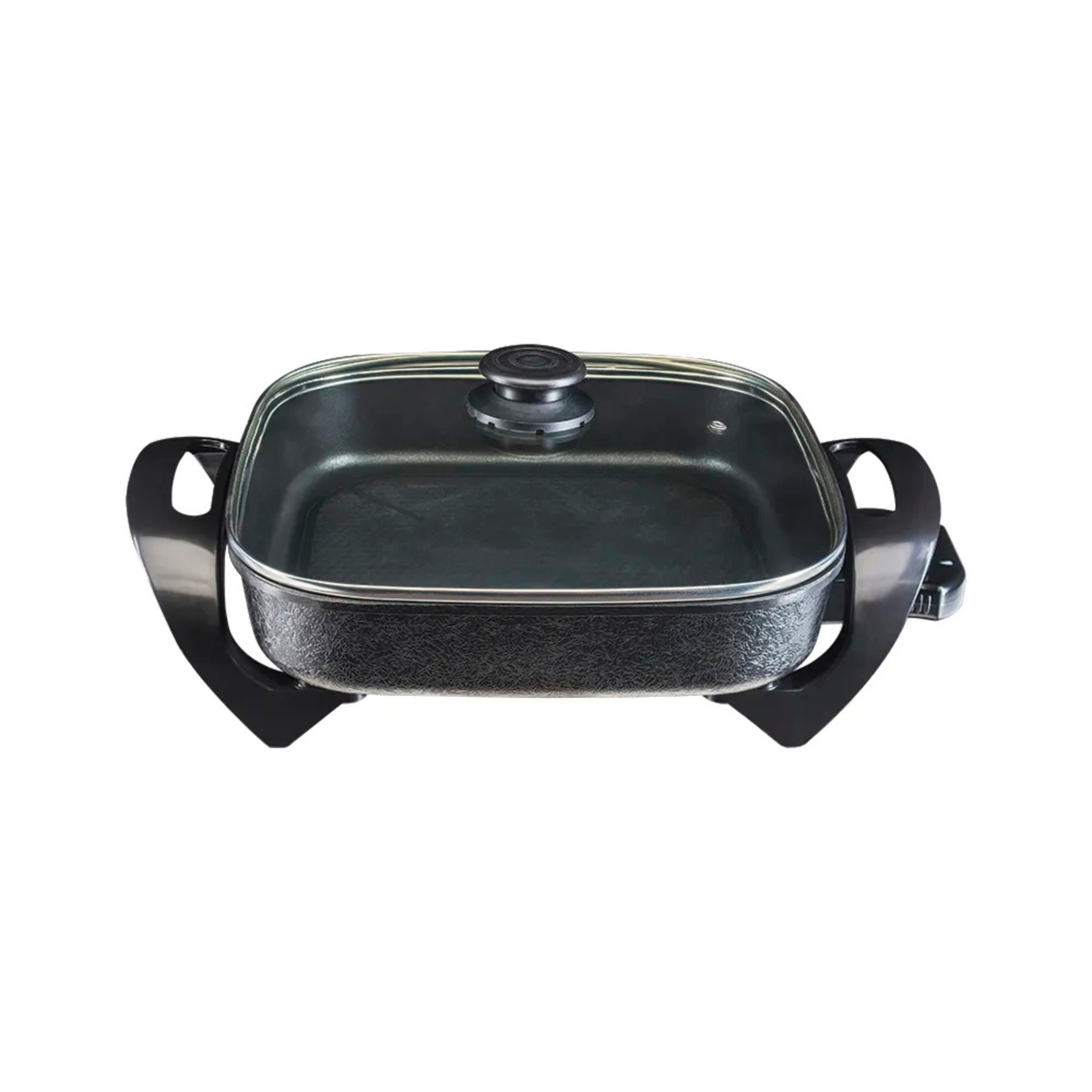 Panela Elétrica Mangiare Quadrada 30cm 1500W 220V APEQ01I cor Preta Agratto - 9421