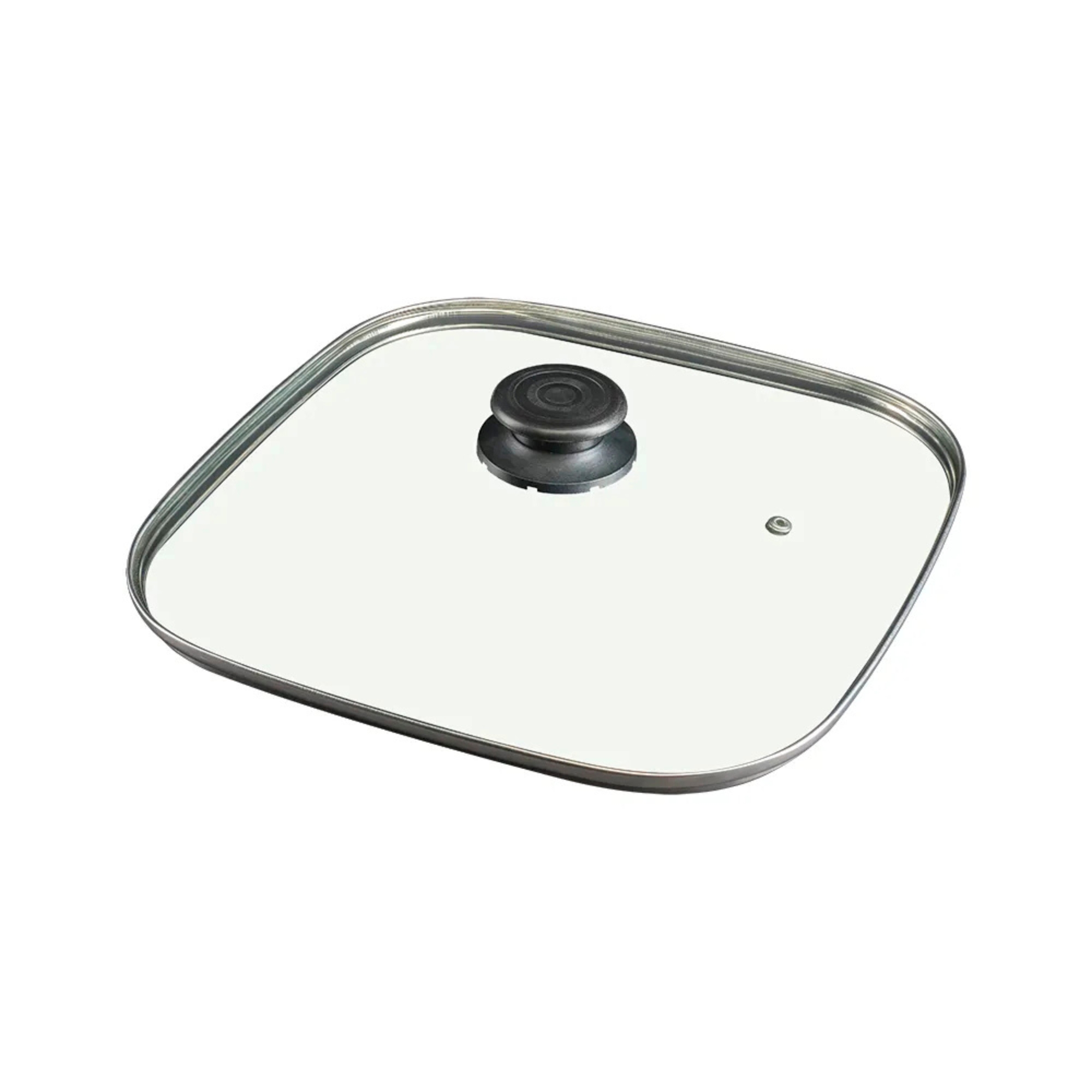 Panela Elétrica Mangiare Quadrada 30cm 1500W 220V APEQ01I cor Preta Agratto - 9421