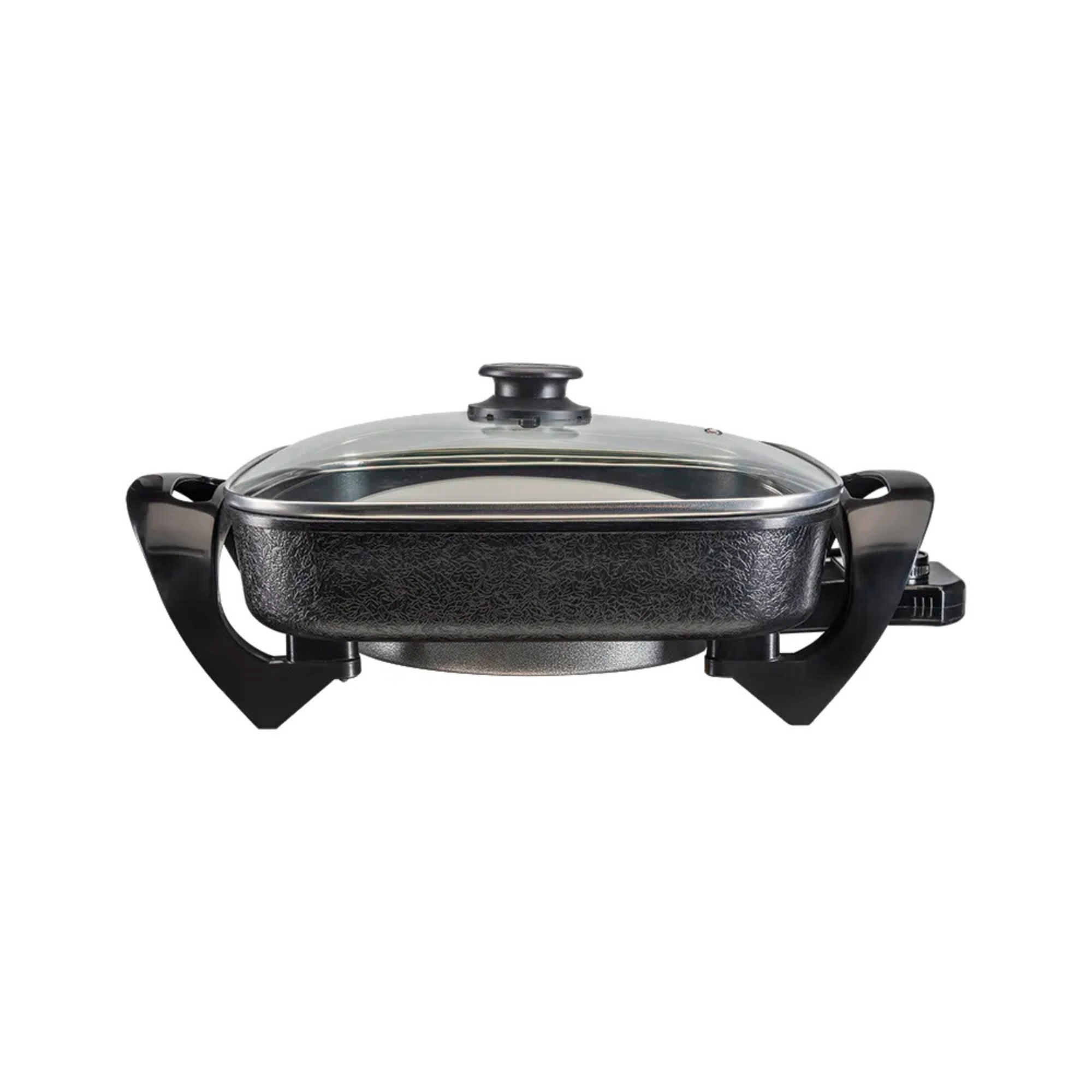 Panela Elétrica Mangiare Quadrada 30cm 1500W 220V APEQ01I cor Preta Agratto - 9421