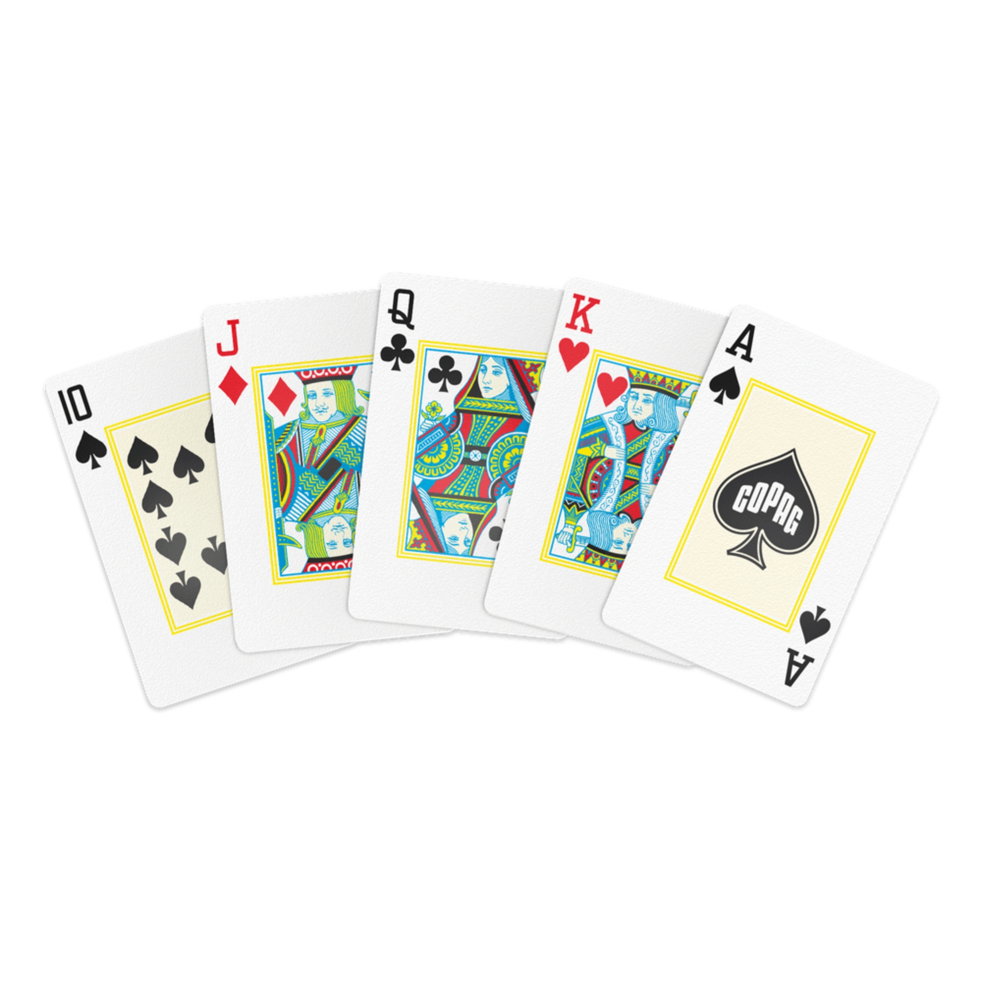 Kit 12 Baralhos 139 Naipe Convencional 55 Cartas Copag - 91016 CARTUCHO
