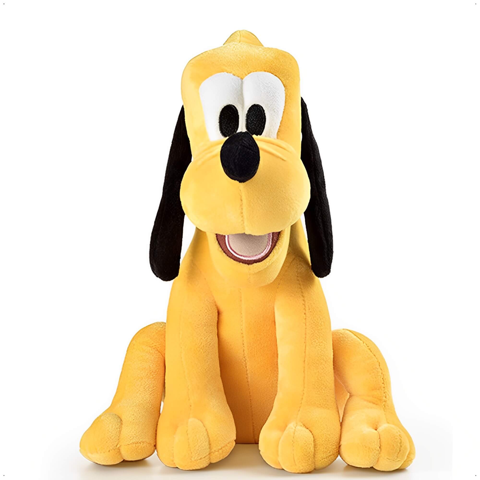 Brinquedo Pelúcia Infantil Pluto C/ Som 33cm A partir de 3 anos Poliéster - Multikids - BR337