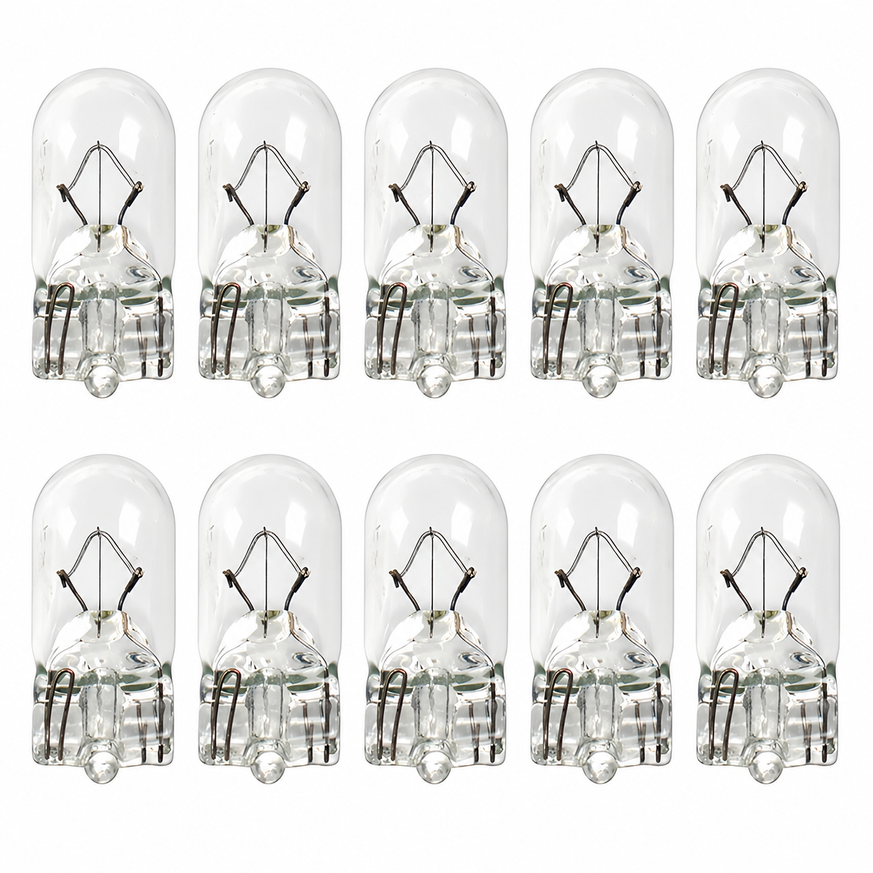 Kit 10 Lâmpadas Pingão Halógenas T10 24V 5W Shocklight SL-24T10