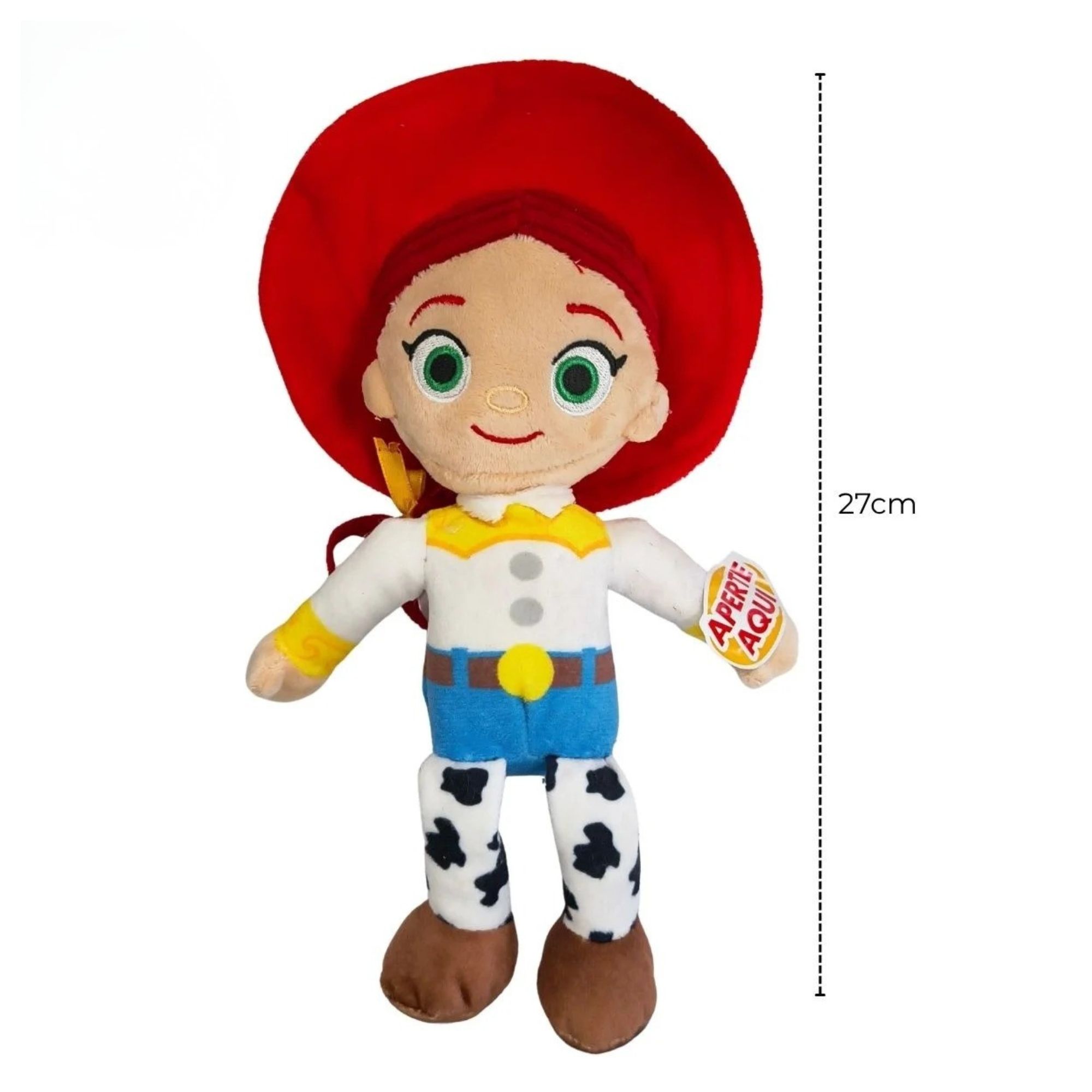 Kit Pelúcias Disney Toy Story Woody e Jessie para Brincadeiras