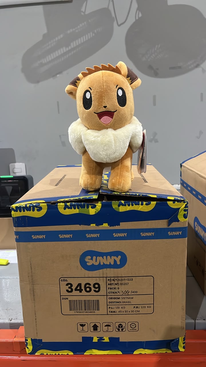 PELUCIA 12" EEVEE POKEMON Sunny - 003469