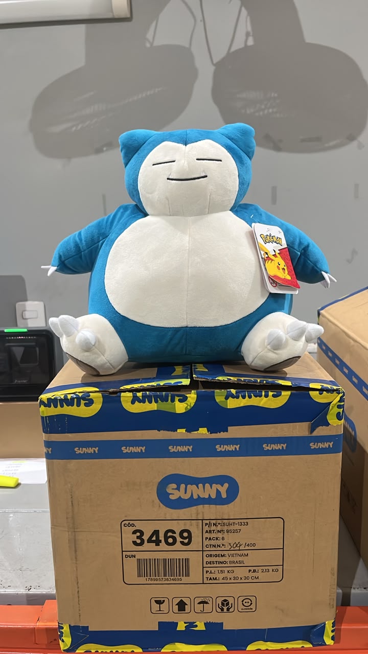 PELUCIA 12" SNORLAX POKEMON Sunny - 003469