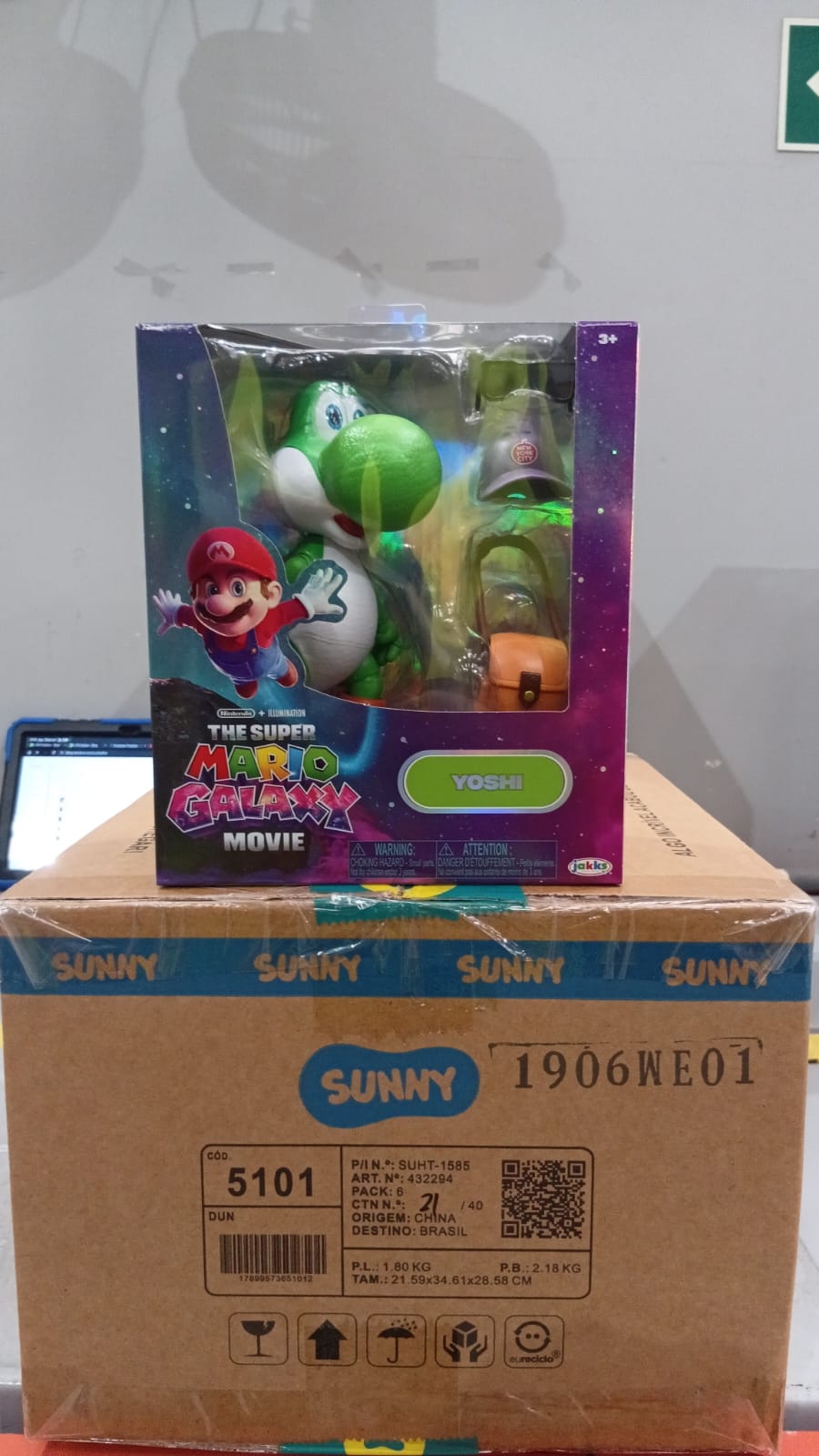 FIGURA 5" YOSHI Sunny - 005101