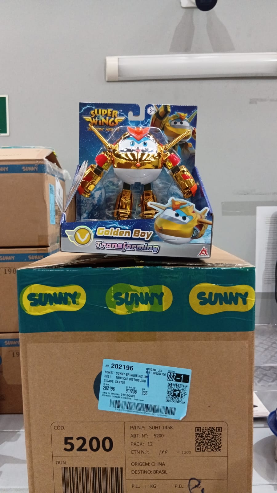 FIGURA 2 EM 1 GOLDEN BOY 5" Sunny - 005200