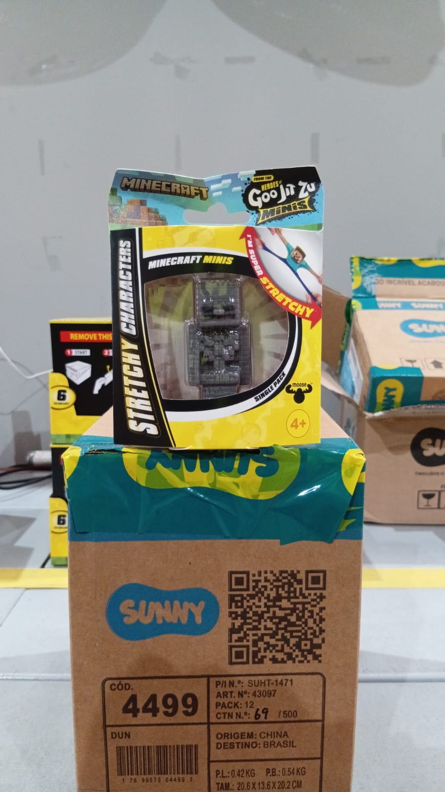 MINI FIGURA MINECRAFT ESQUELETO Sunny - 004499